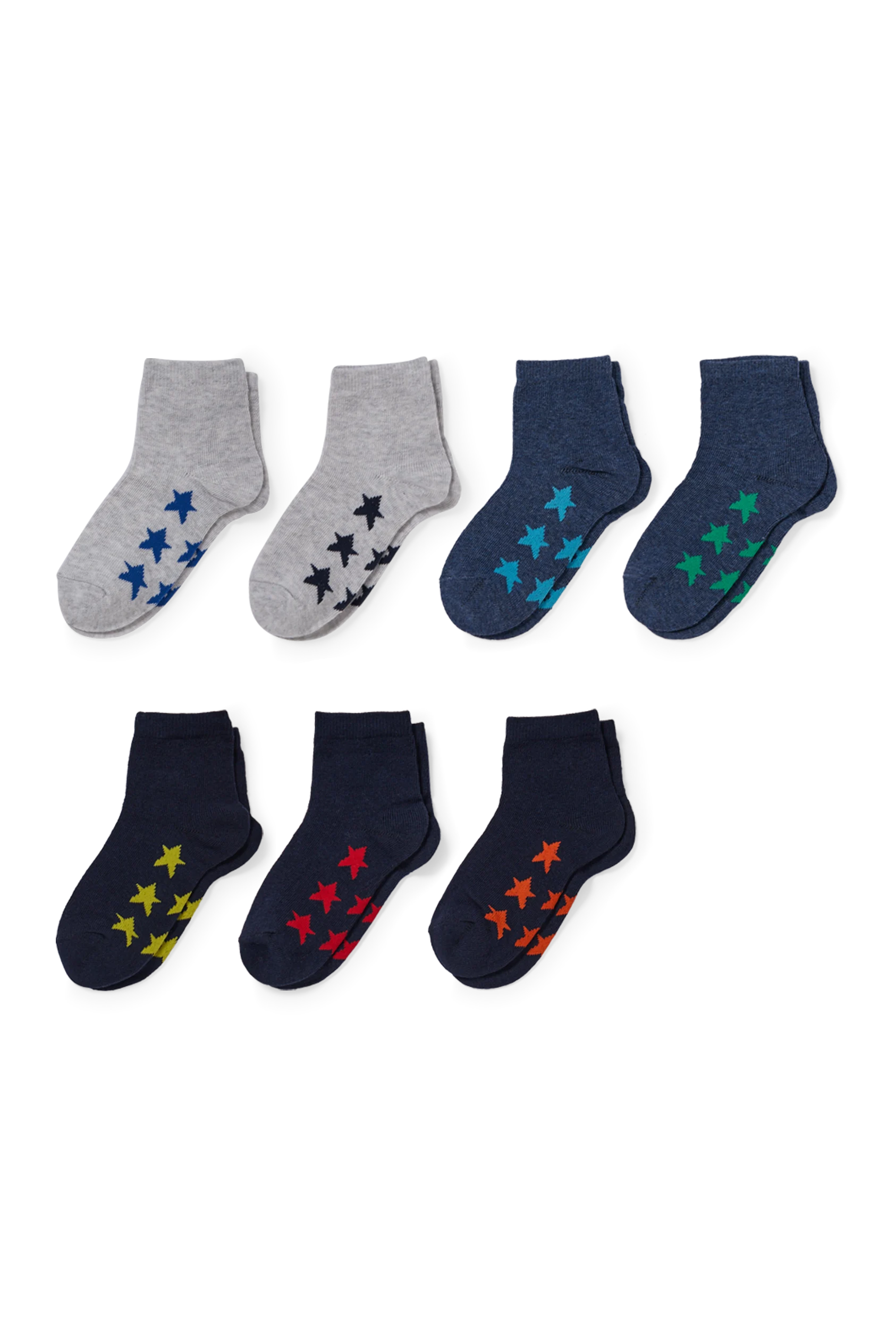 Multipack 7 ks - hvězdy - pono?ky s motivem