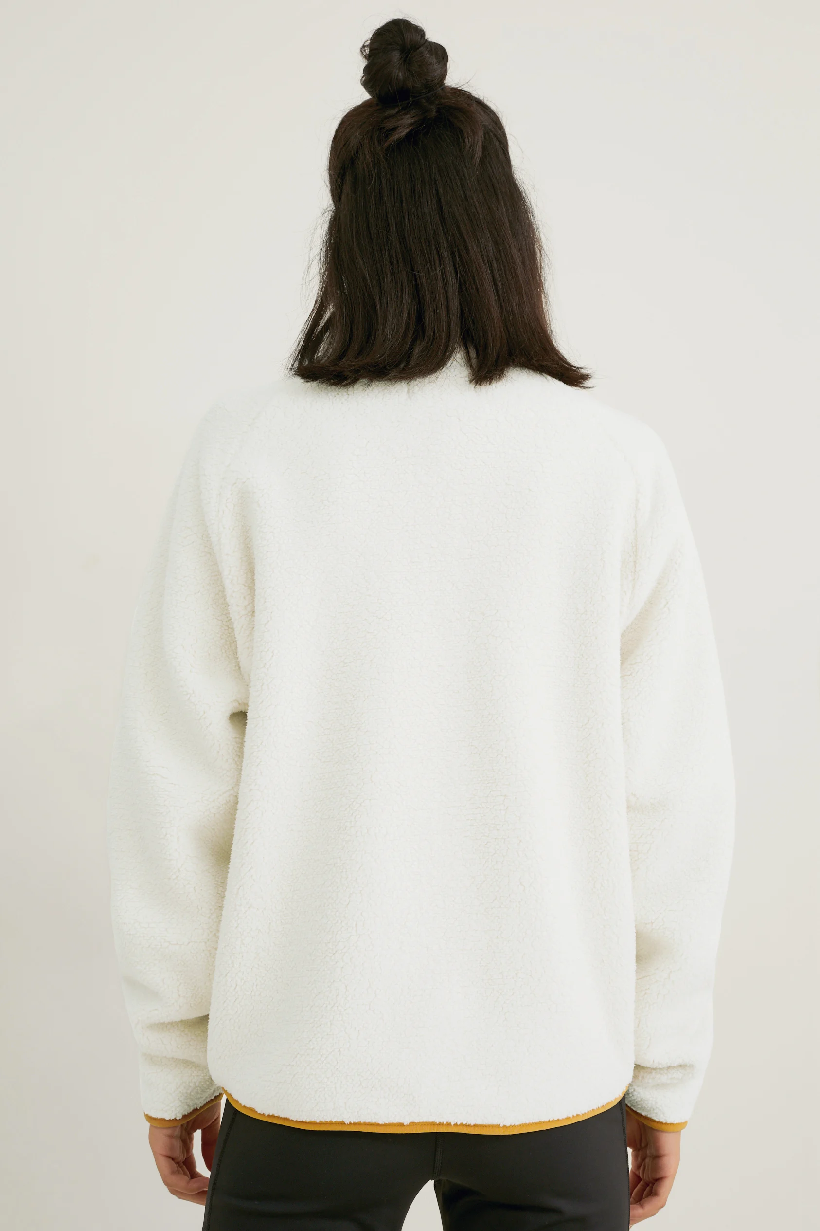 Teddy fur zip-through sweatshirt - hiking - THERMOLITE?