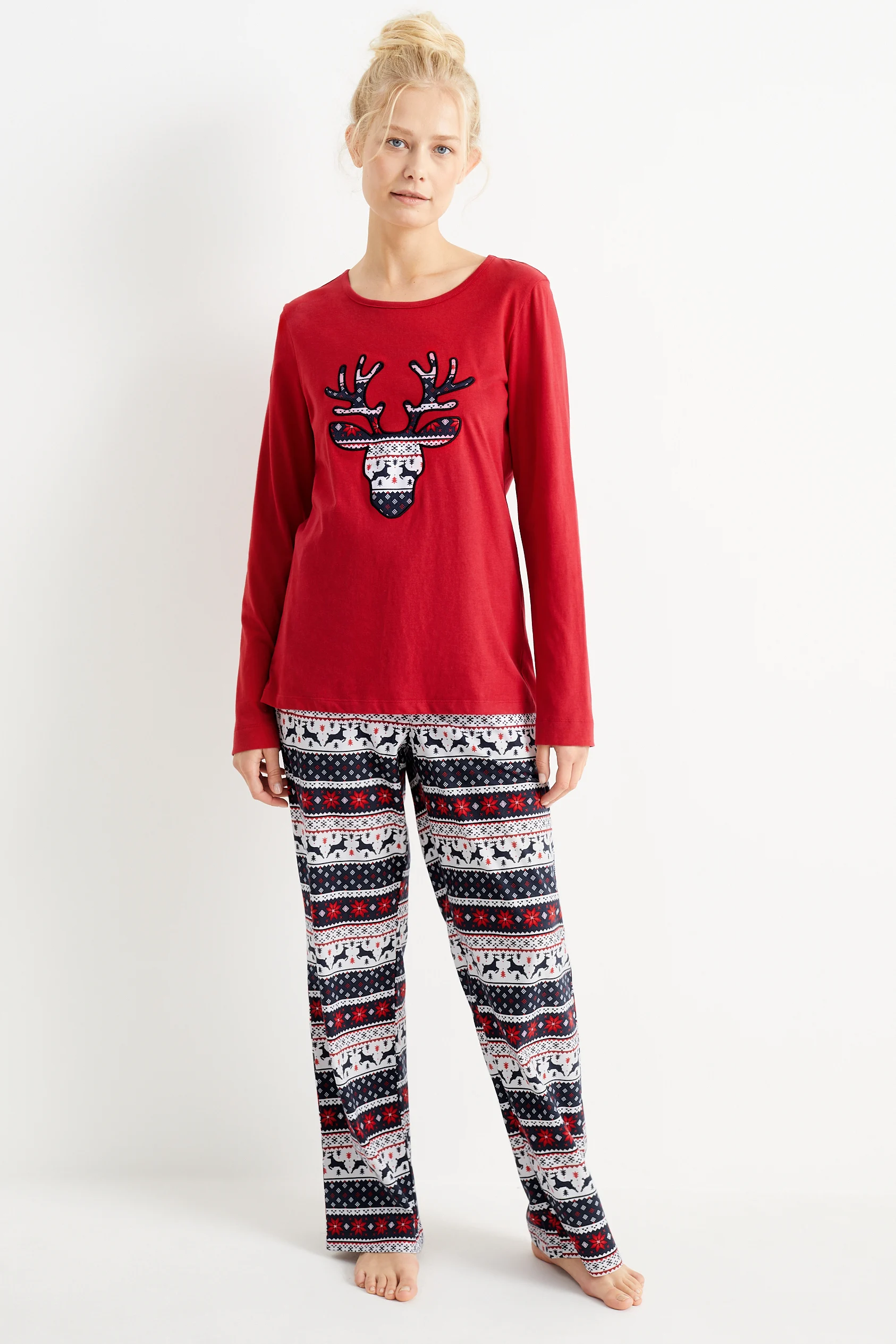 Christmas pyjamas - reindeer