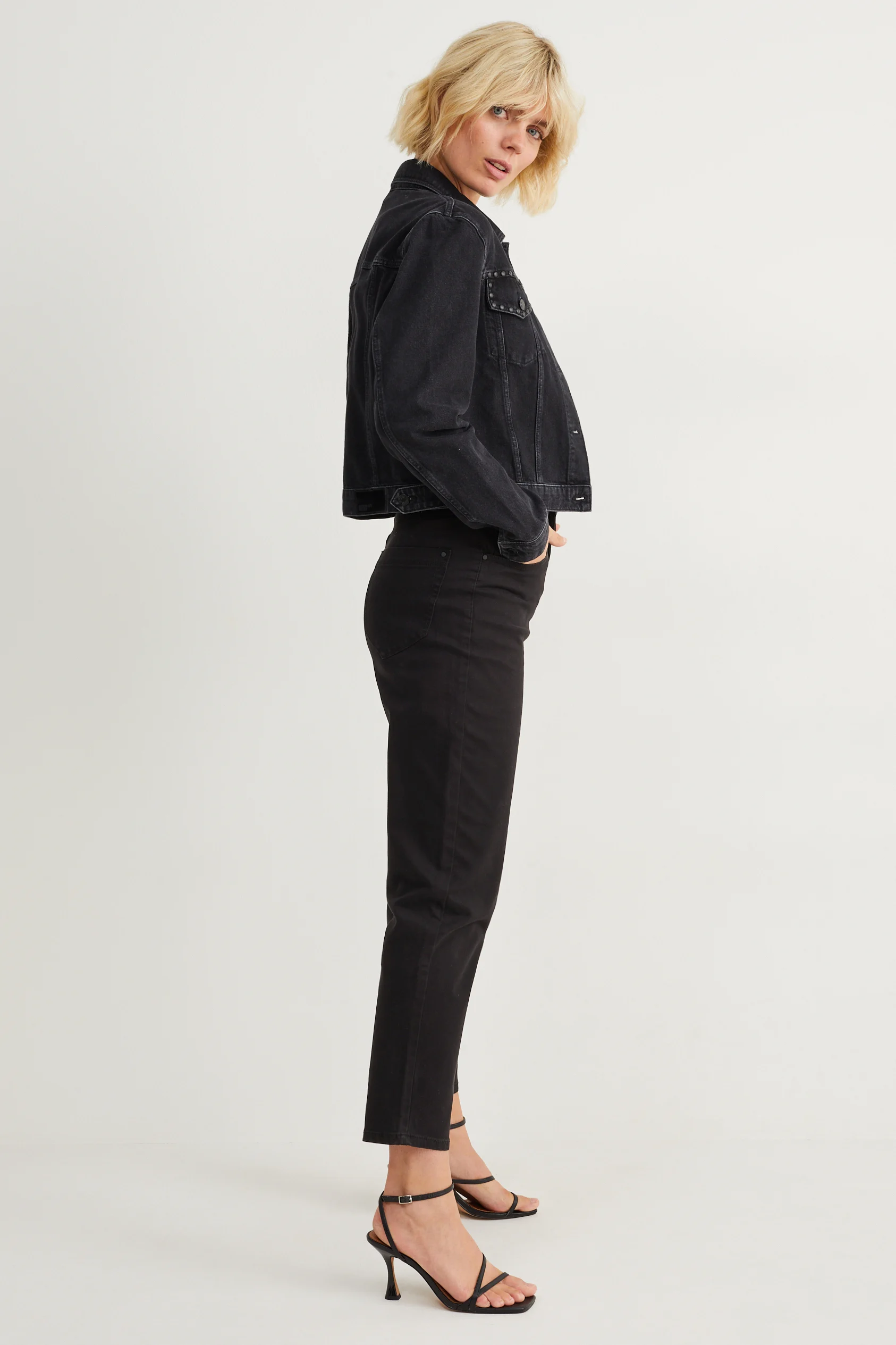 Mom jeans - high waist