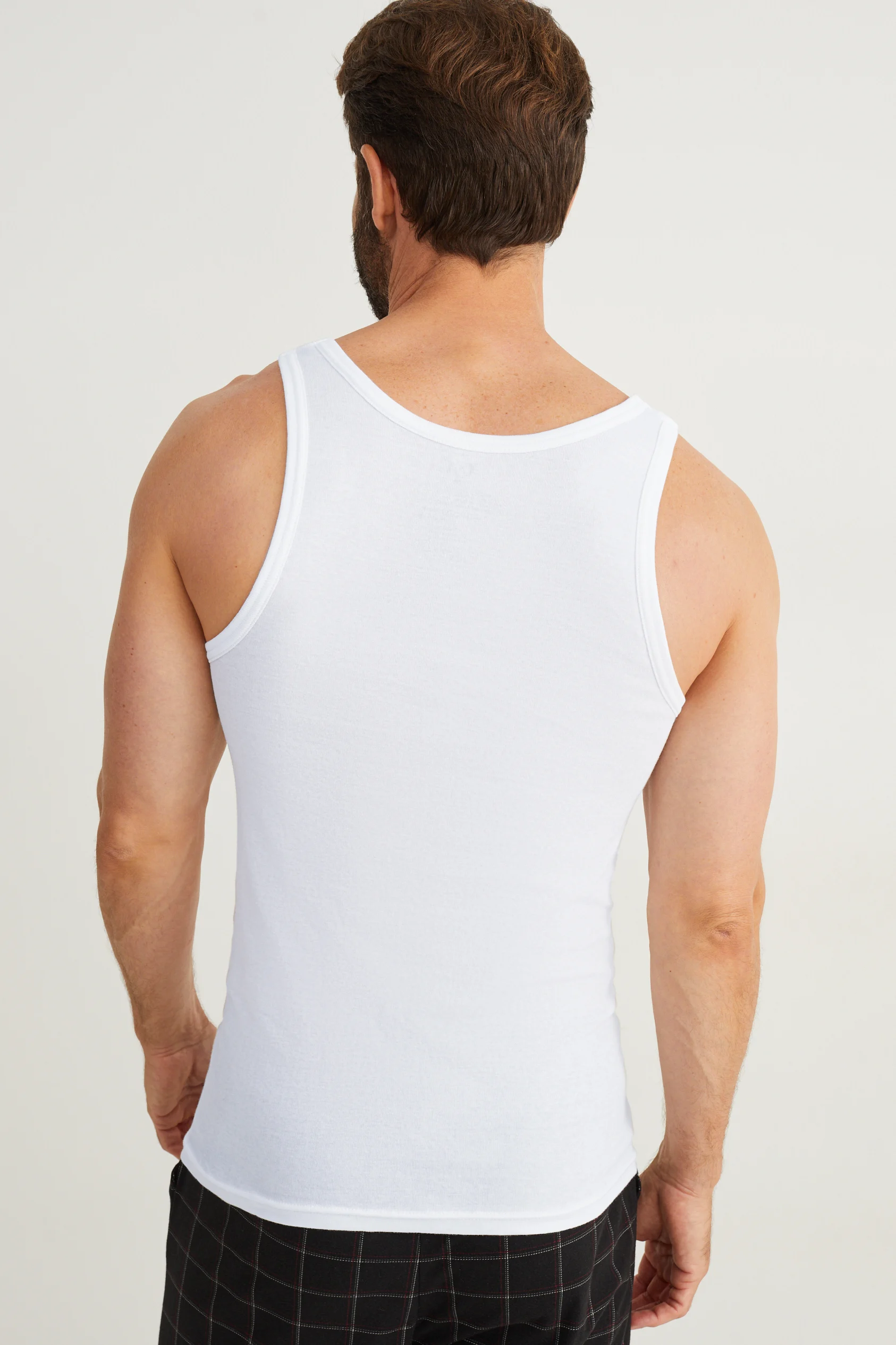 Multipack of 3 - vest - skinny rib - seamless