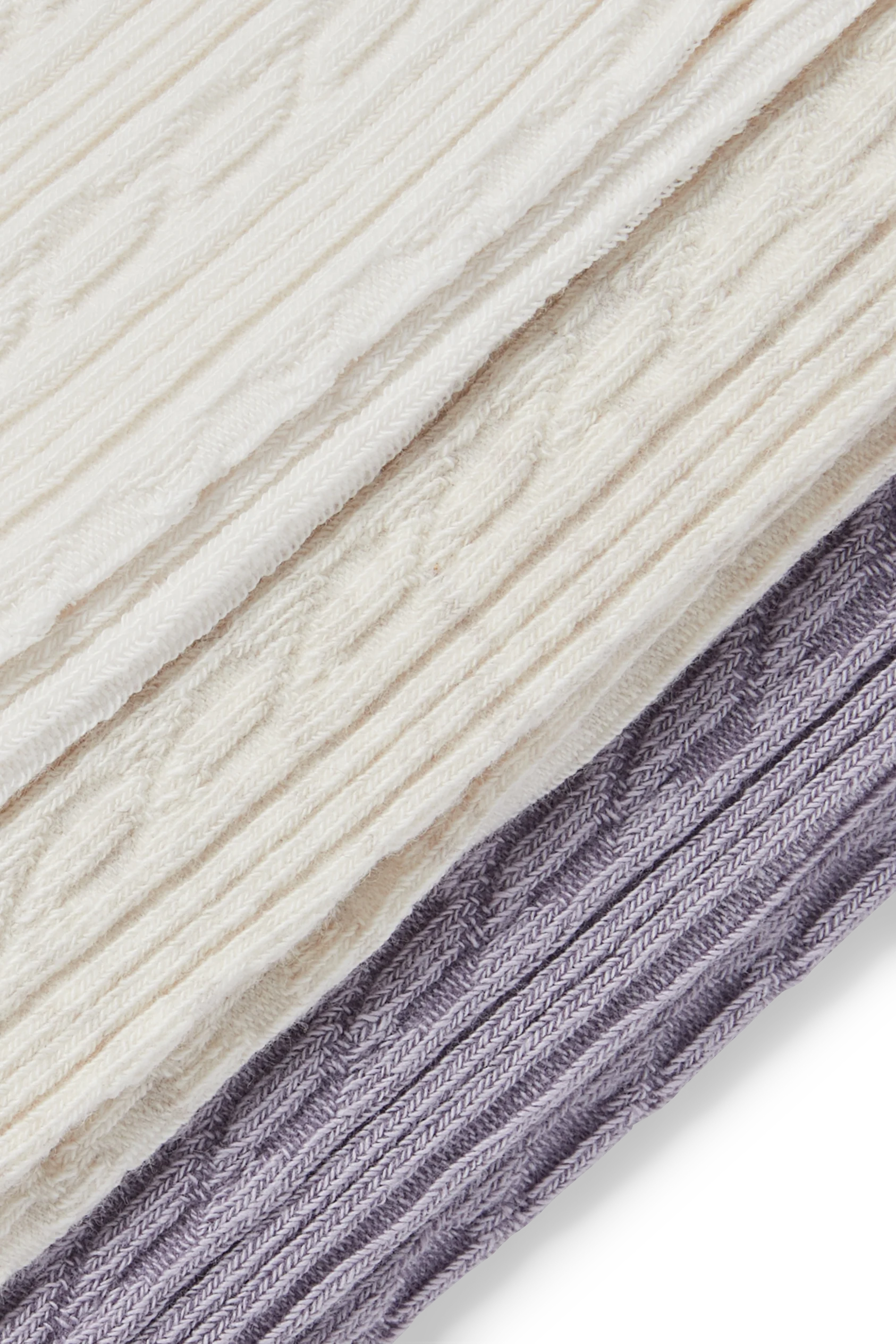 Multipack of 3 - baby tights - cable knit pattern