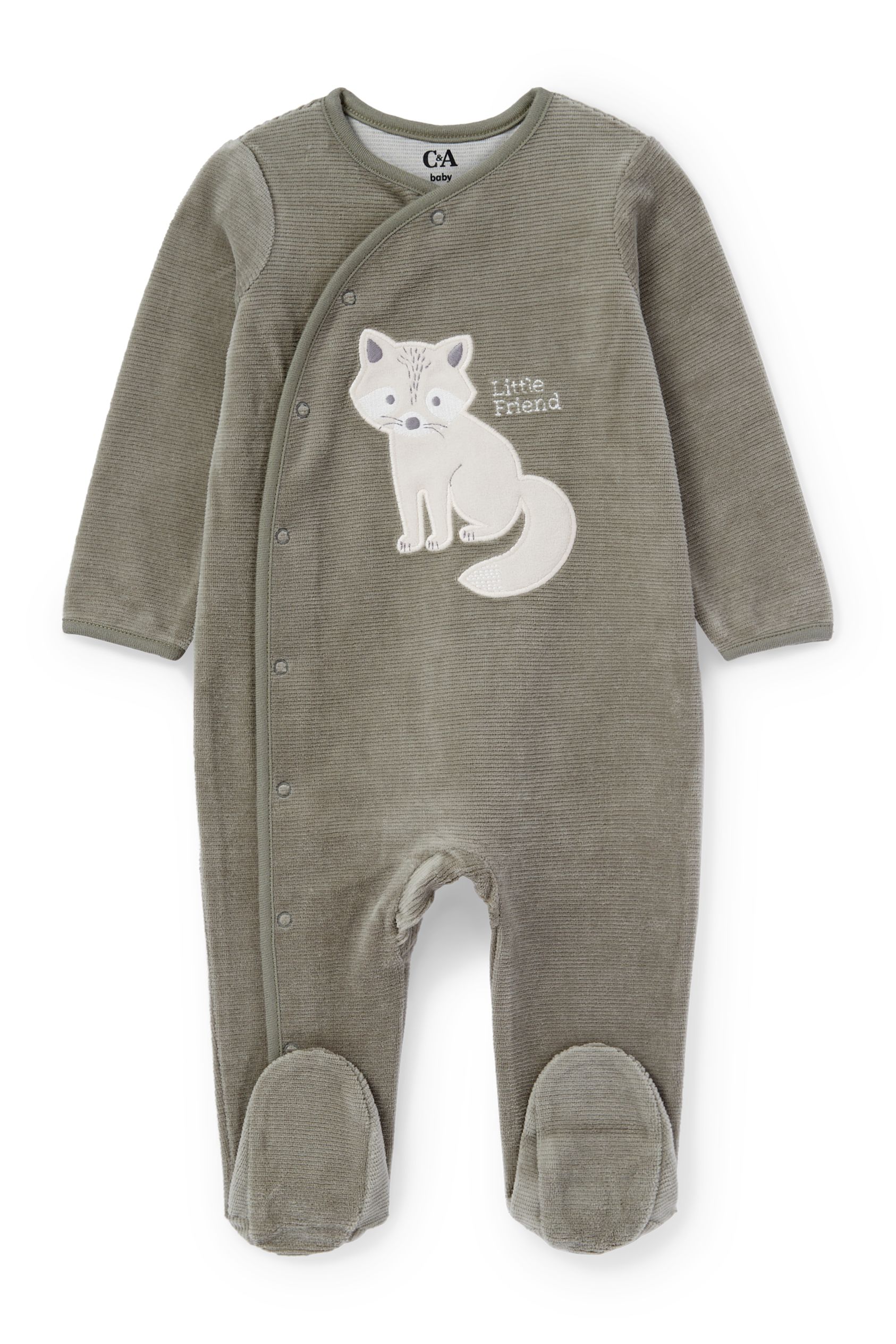 Fox - baby sleepsuit