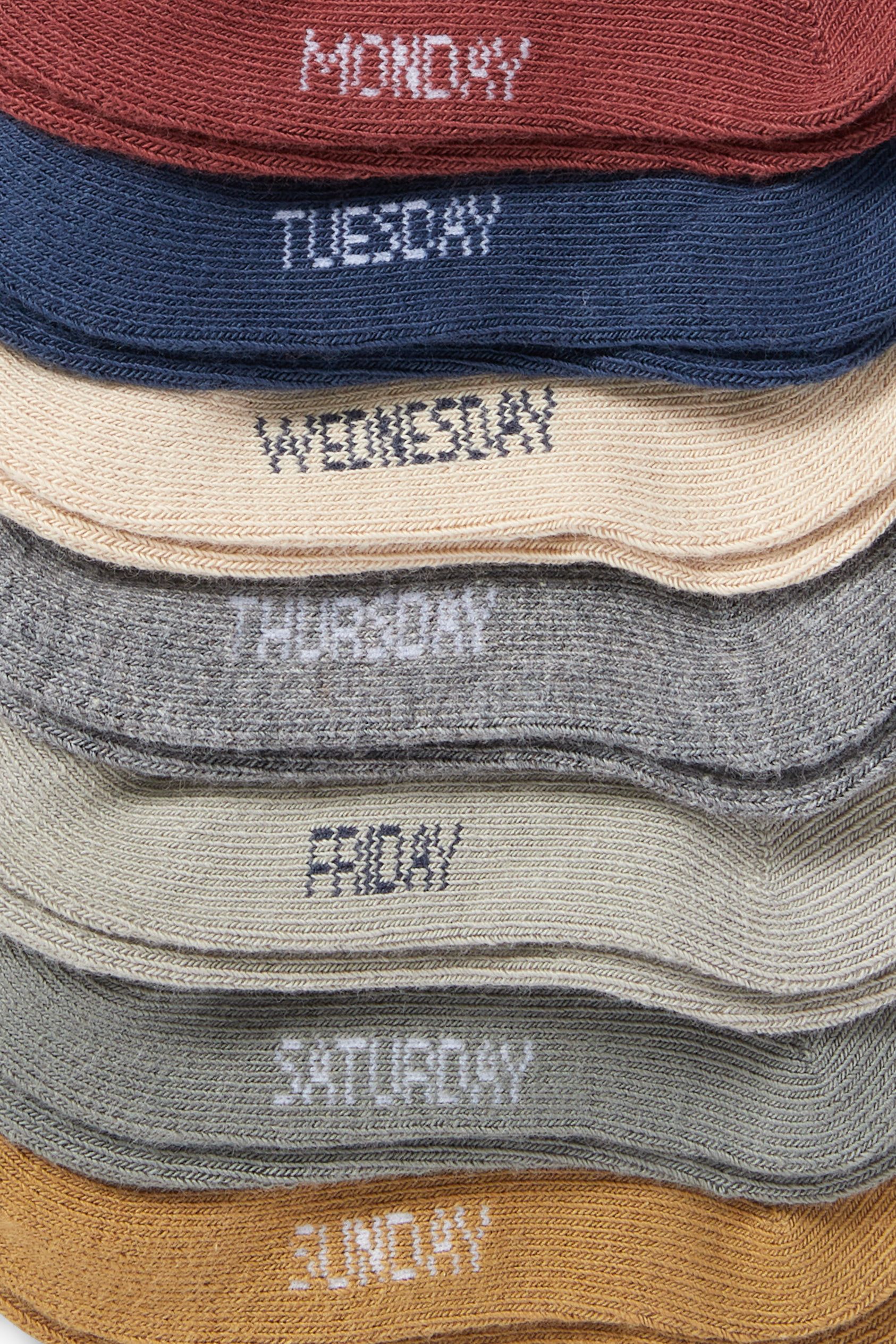 Multipack of 7 - baby socks