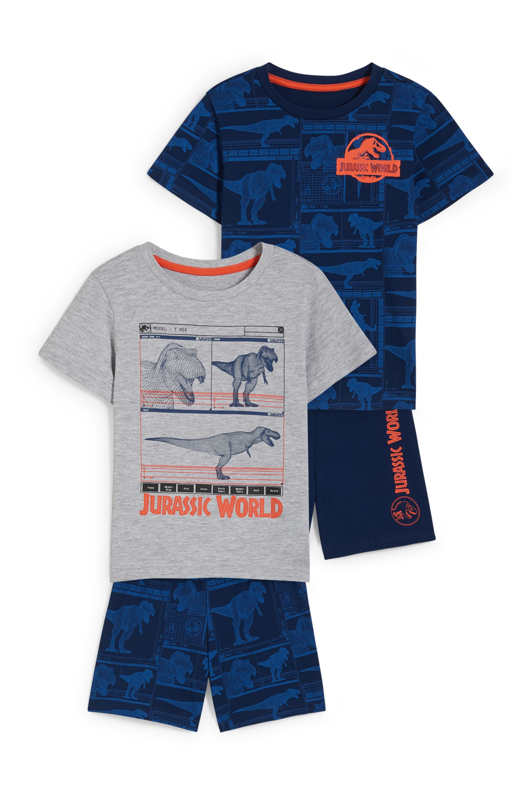 Multipack of 2 - Jurassic World - short pyjamas - 4 piece