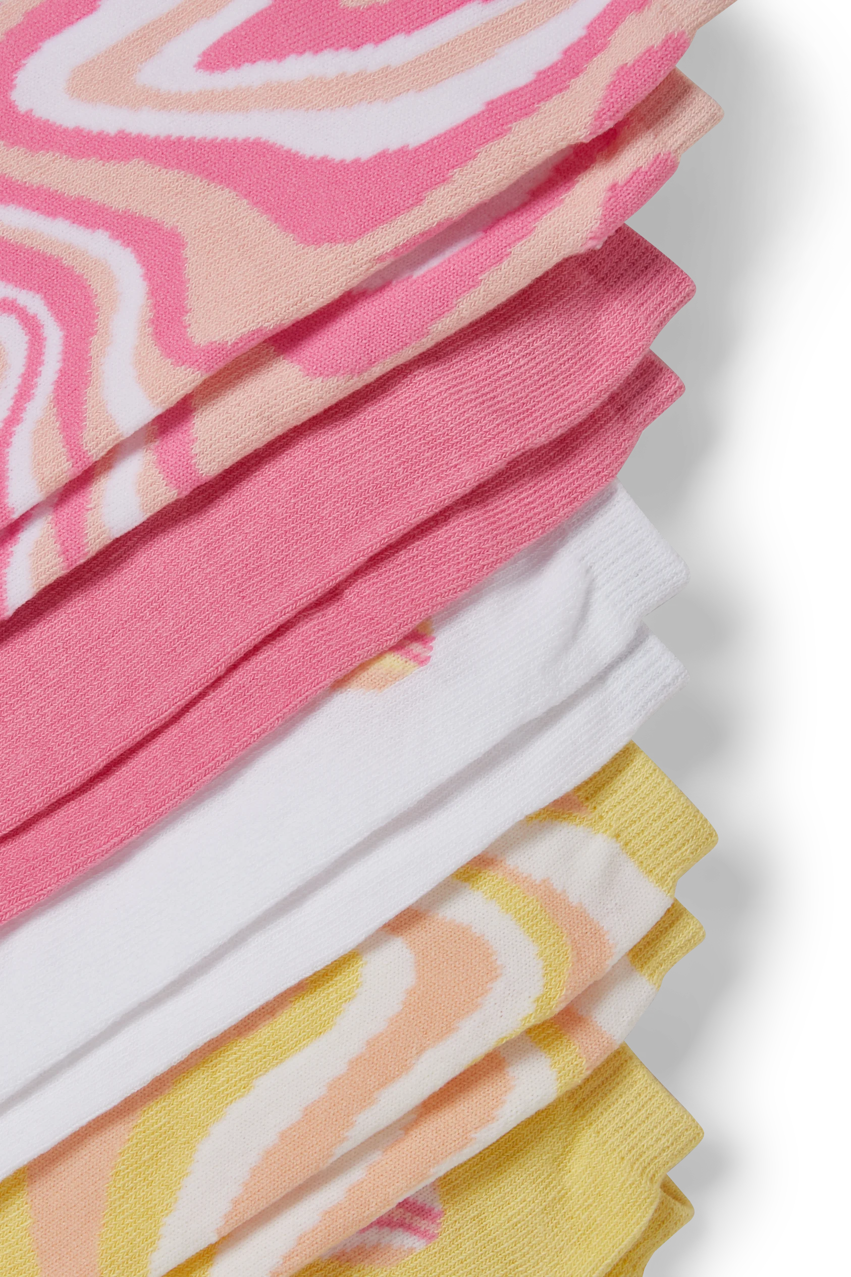 Multipack of 5 - trainer socks - patterned