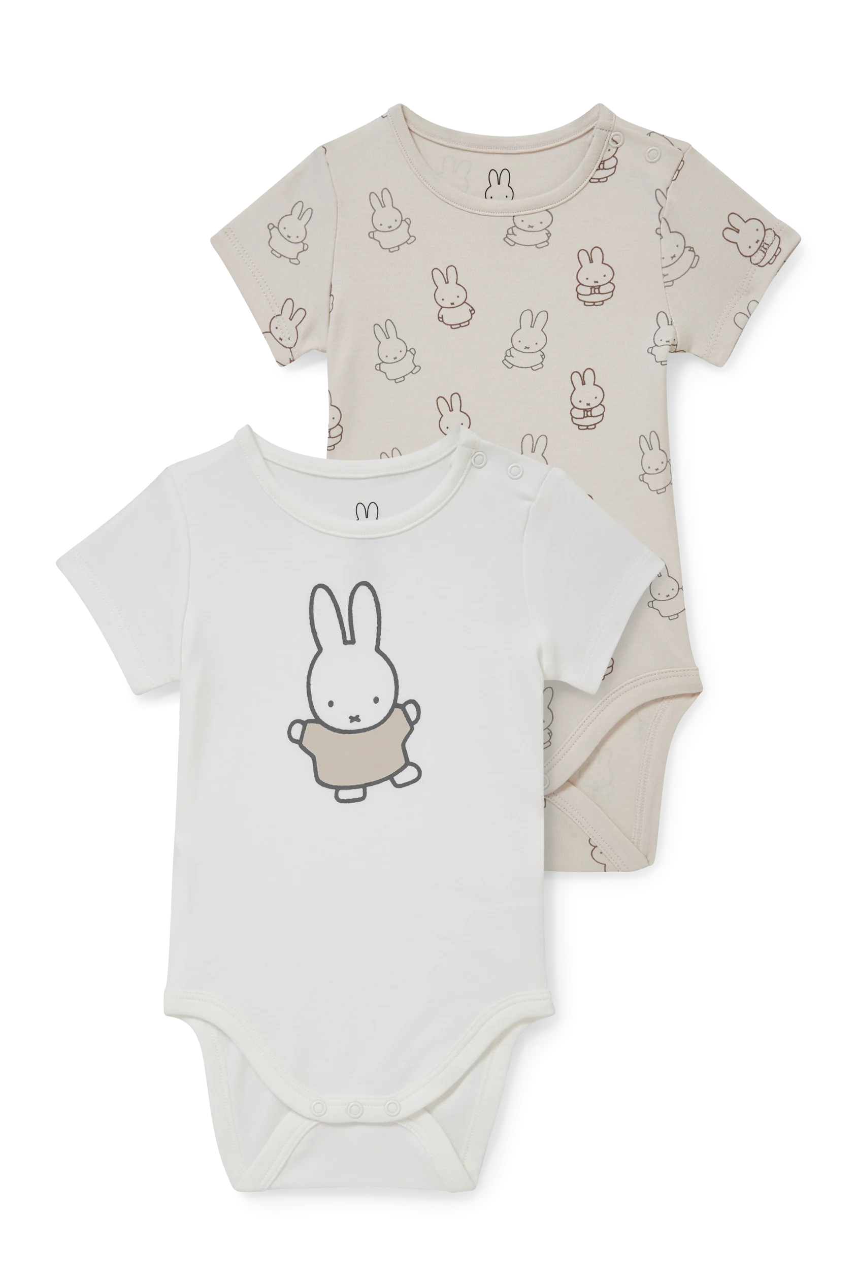 Multipack of 2 - Miffy - baby bodysuit