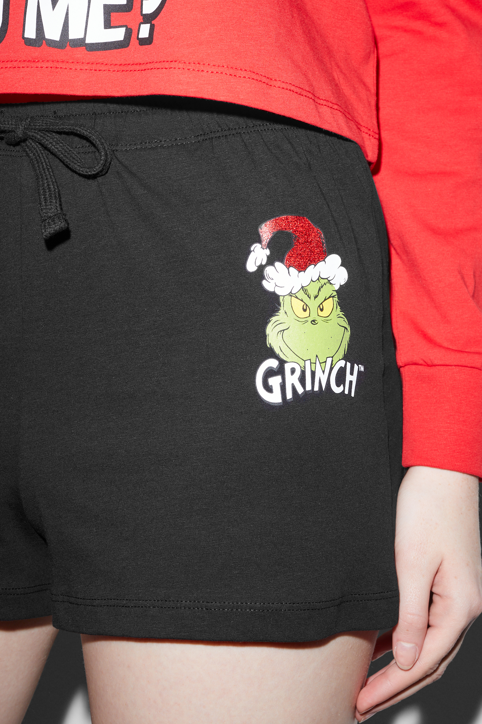 CLOCKHOUSE - Christmas pyjama shorts - The Grinch