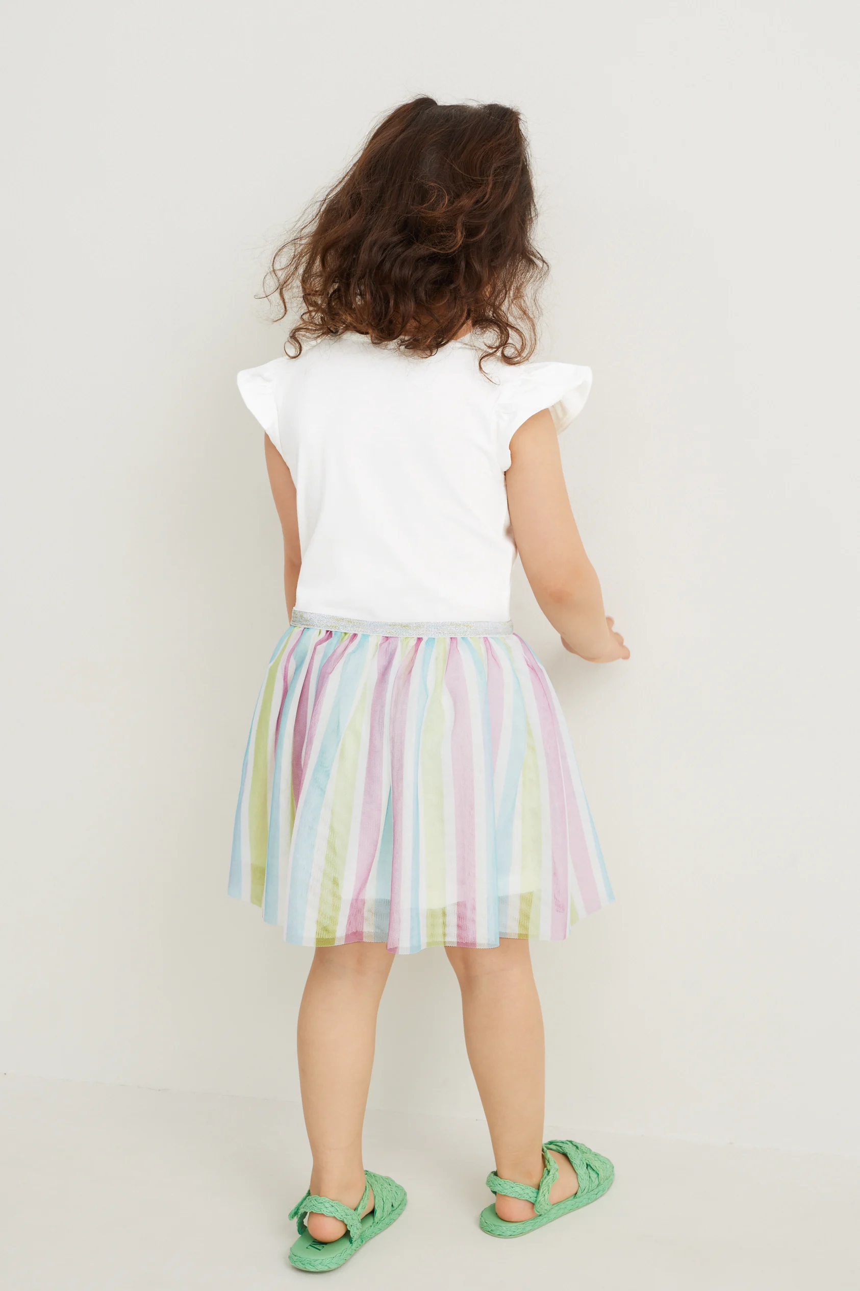 Unicorn - set - dress and mask - 2 piece