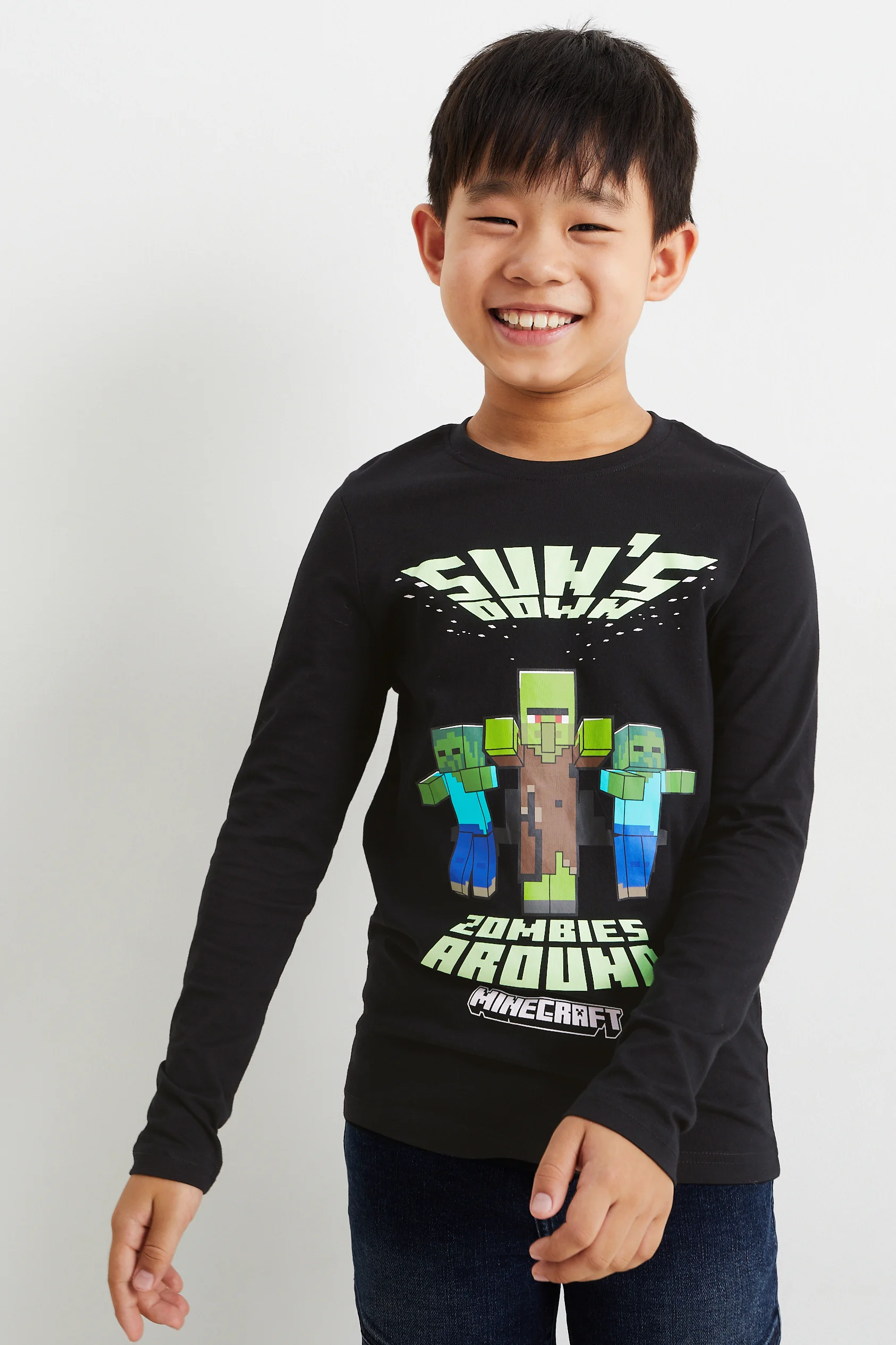 Minecraft - long sleeve top