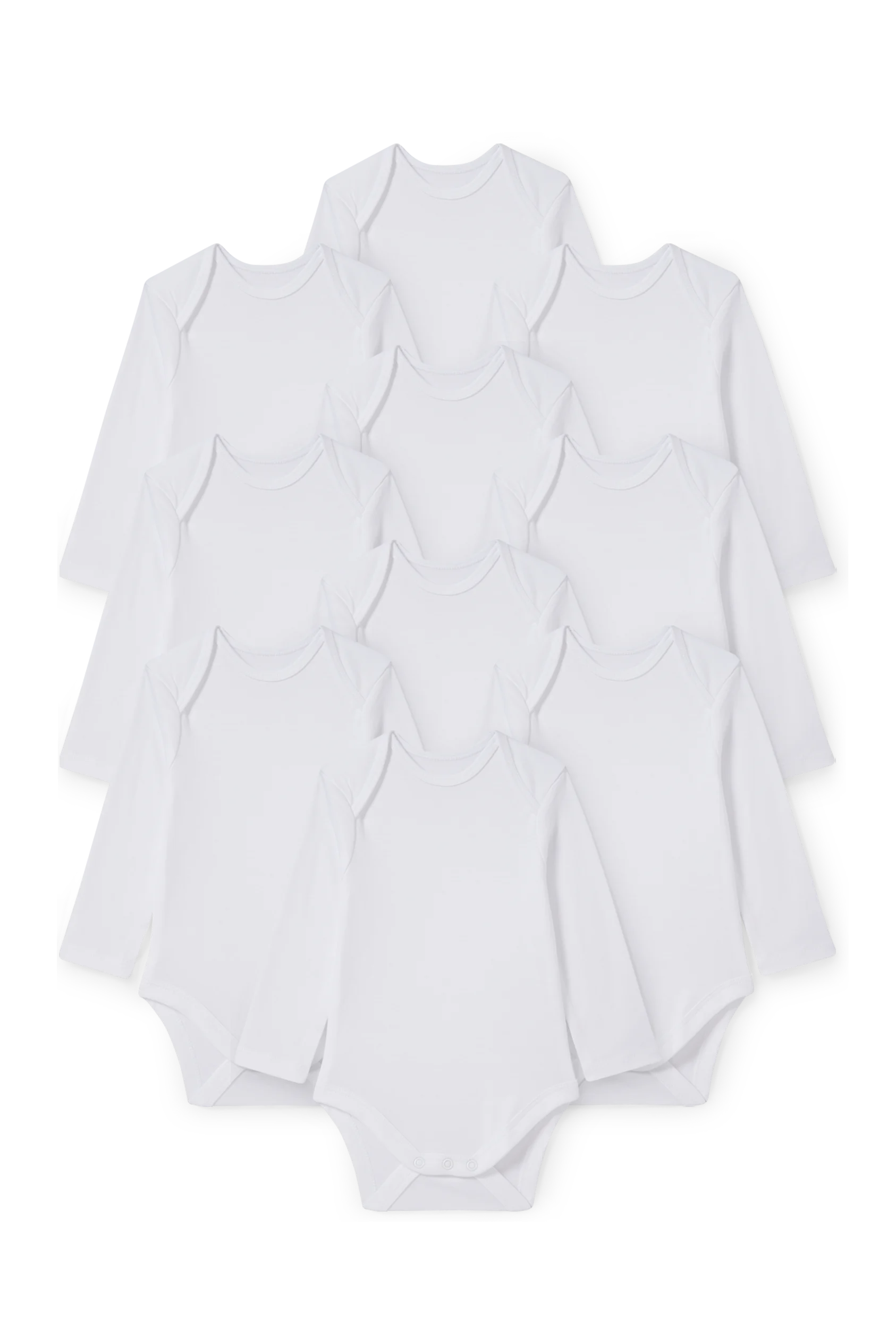 Multipack of 10 - baby bodysuit