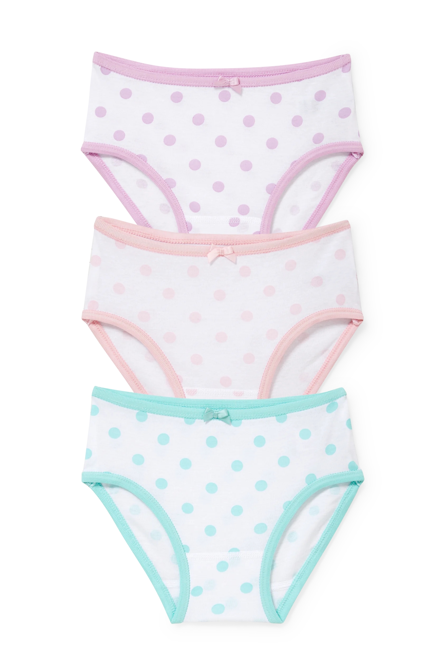 Multipack of 3 - briefs - polka dot