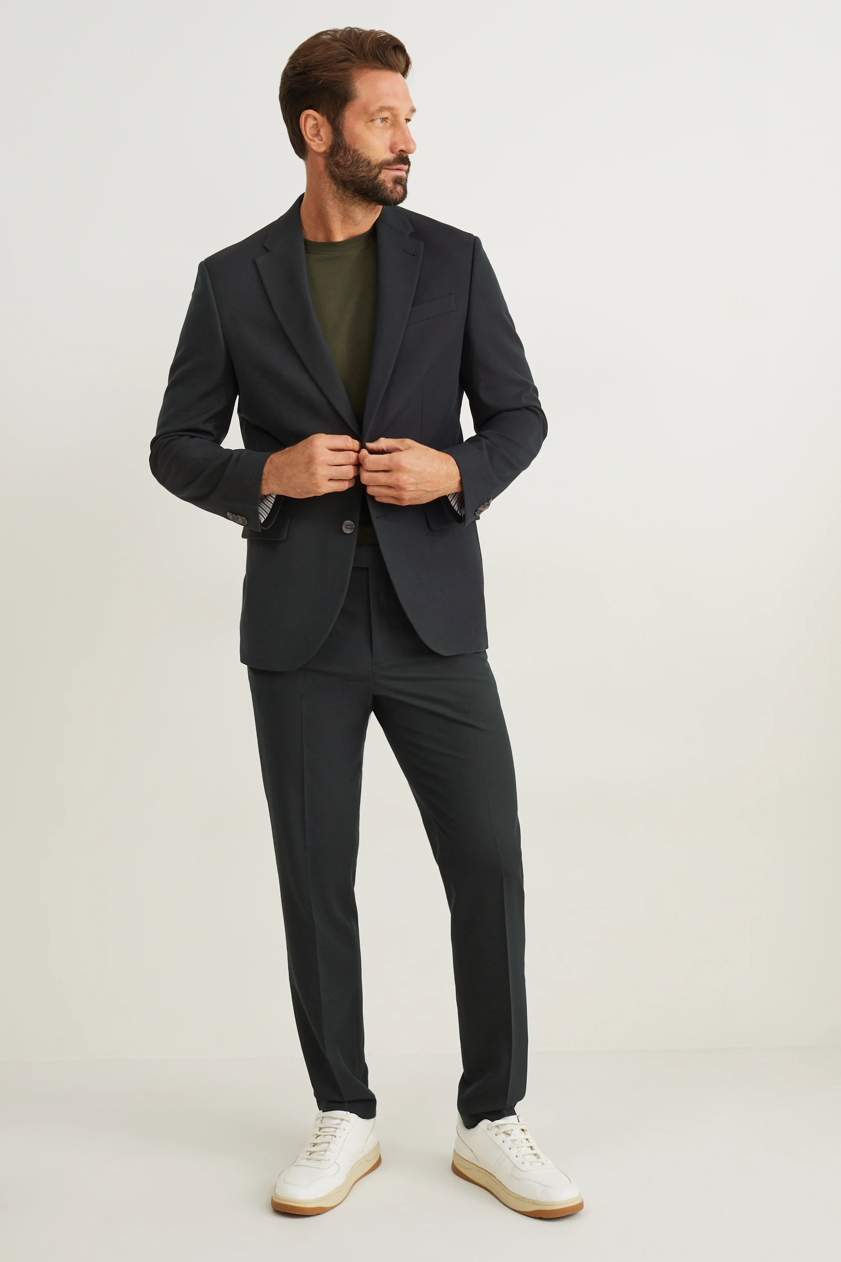 Mix-and-match suit trousers - regular fit - Flex