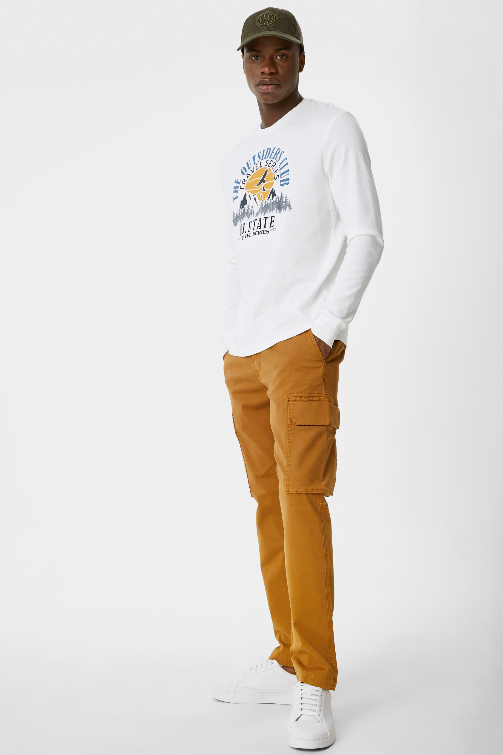 Cargo trousers - tapered fit