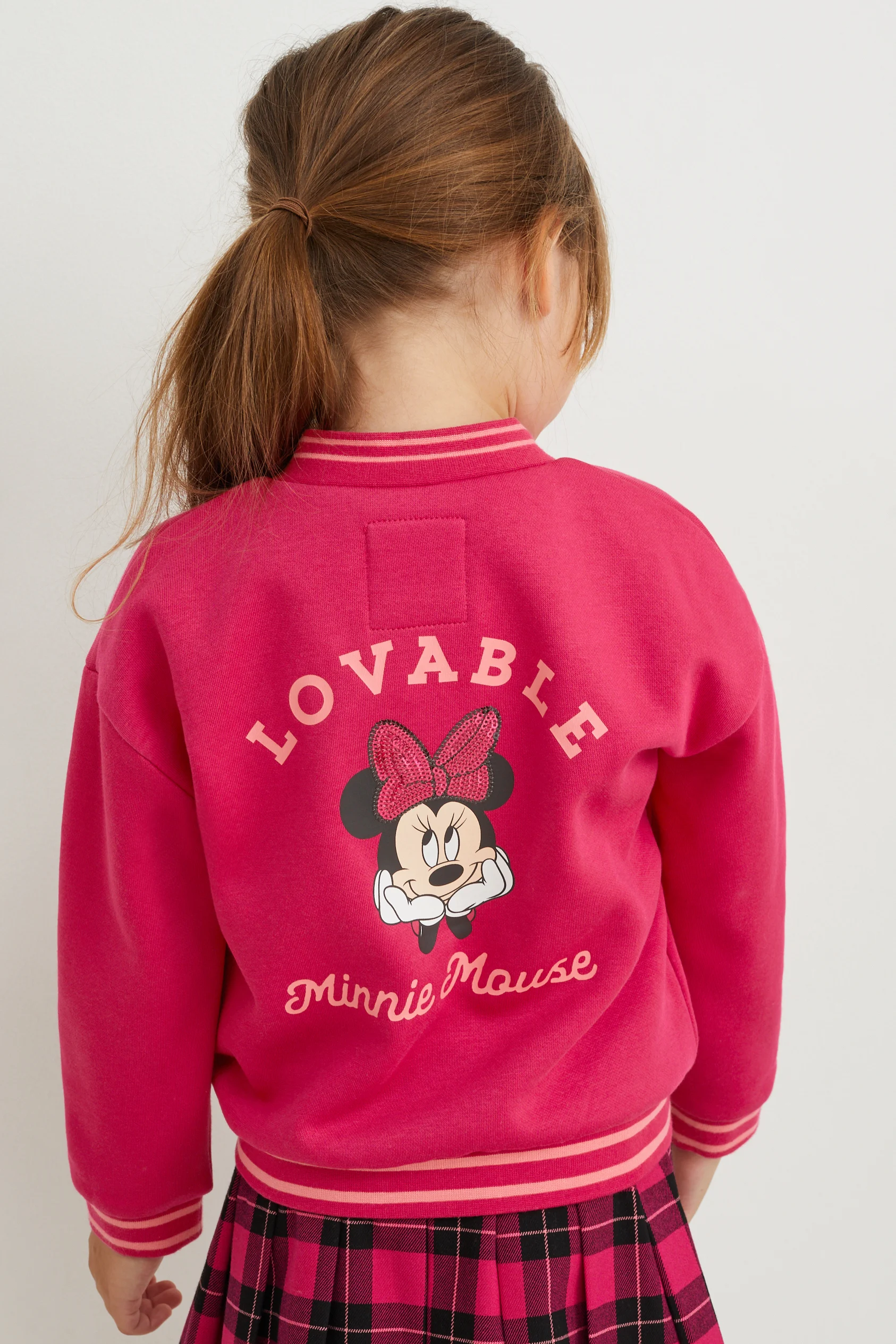 Minnie Mouse - zip-through sweatshirt