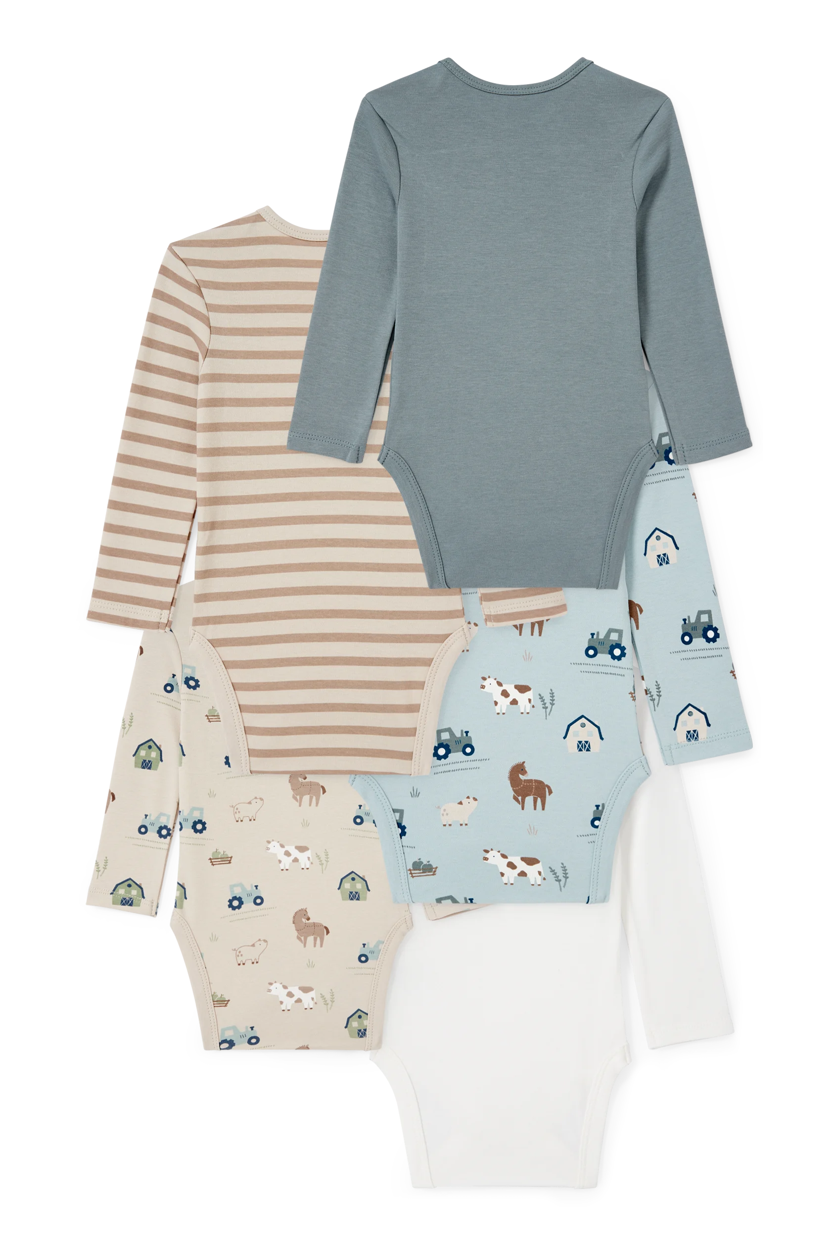 Multipack of 5 - baby bodysuit