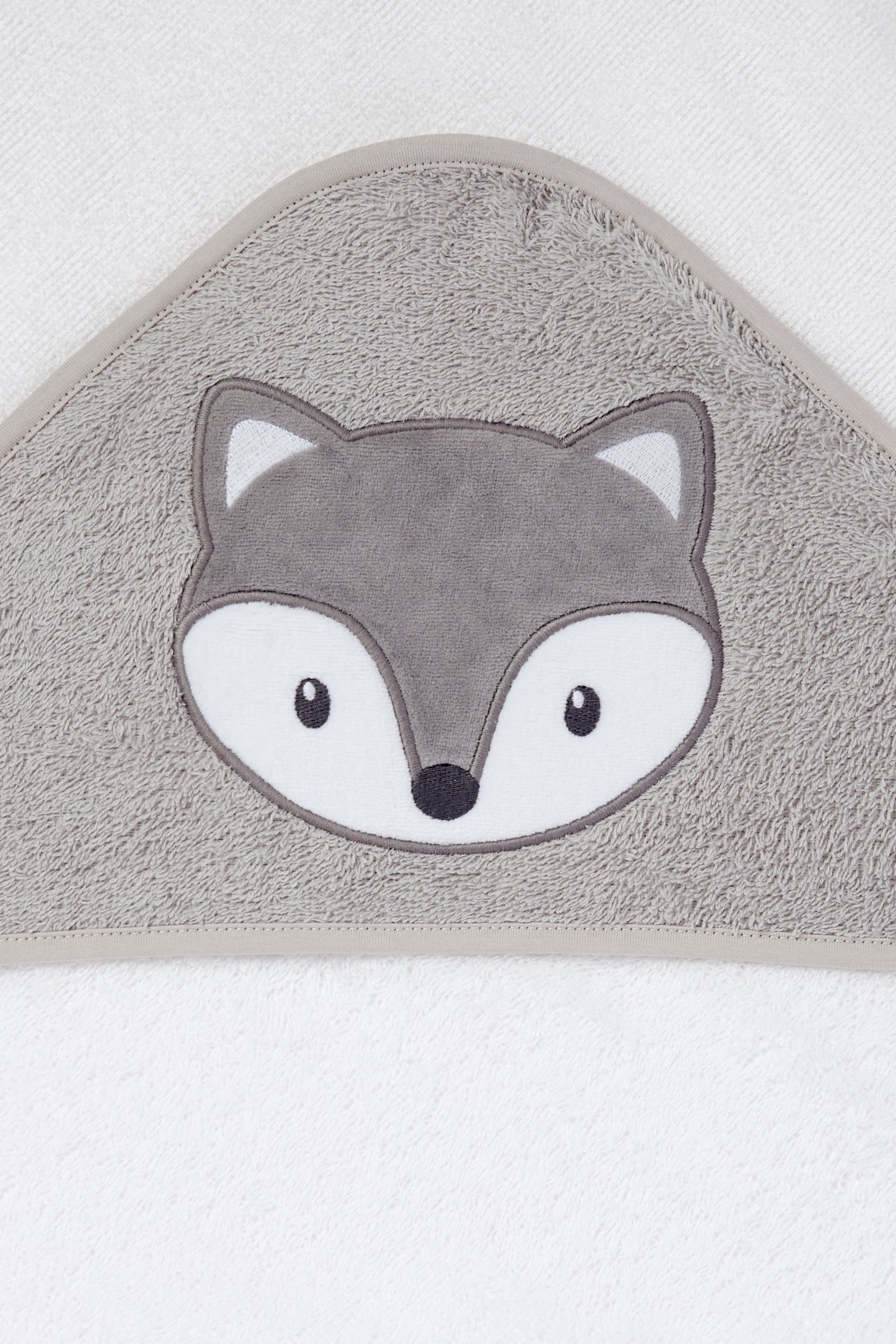 Baby bath towel with hood