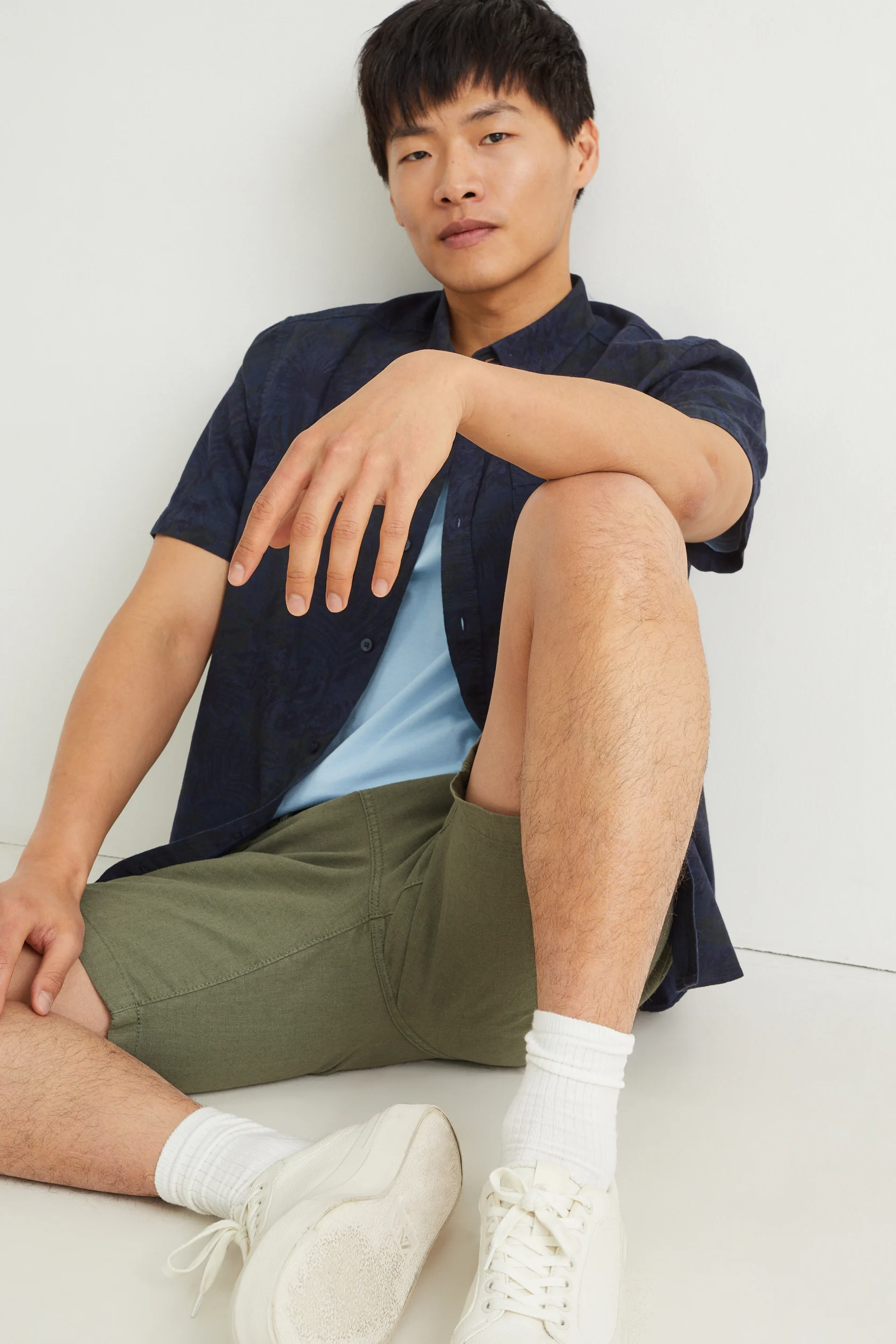 Shirt - regular fit - button-down collar