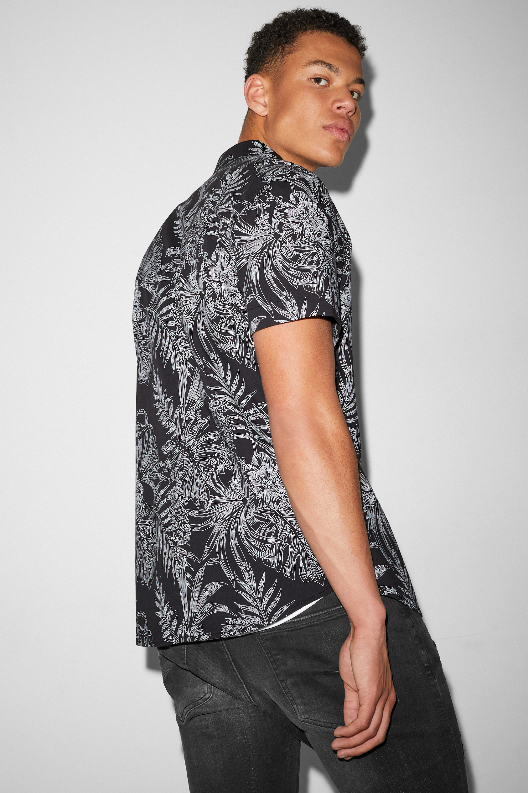 CLOCKHOUSE - shirt - regular fit - Kent collar