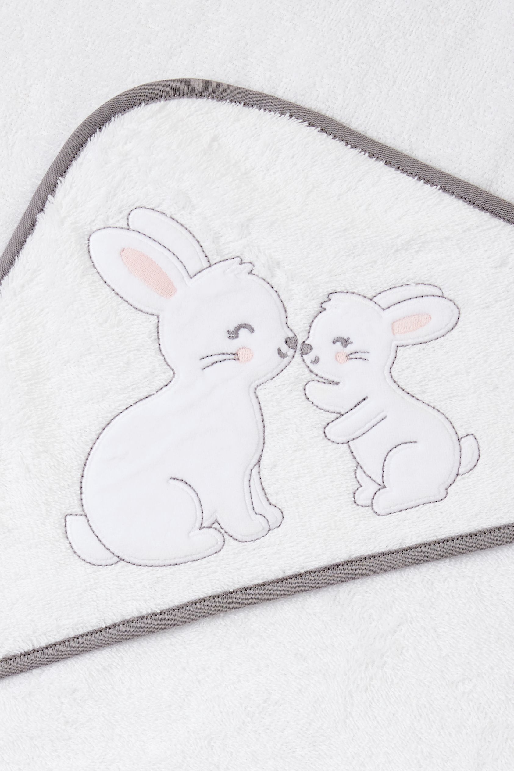 Baby bath towel with hood