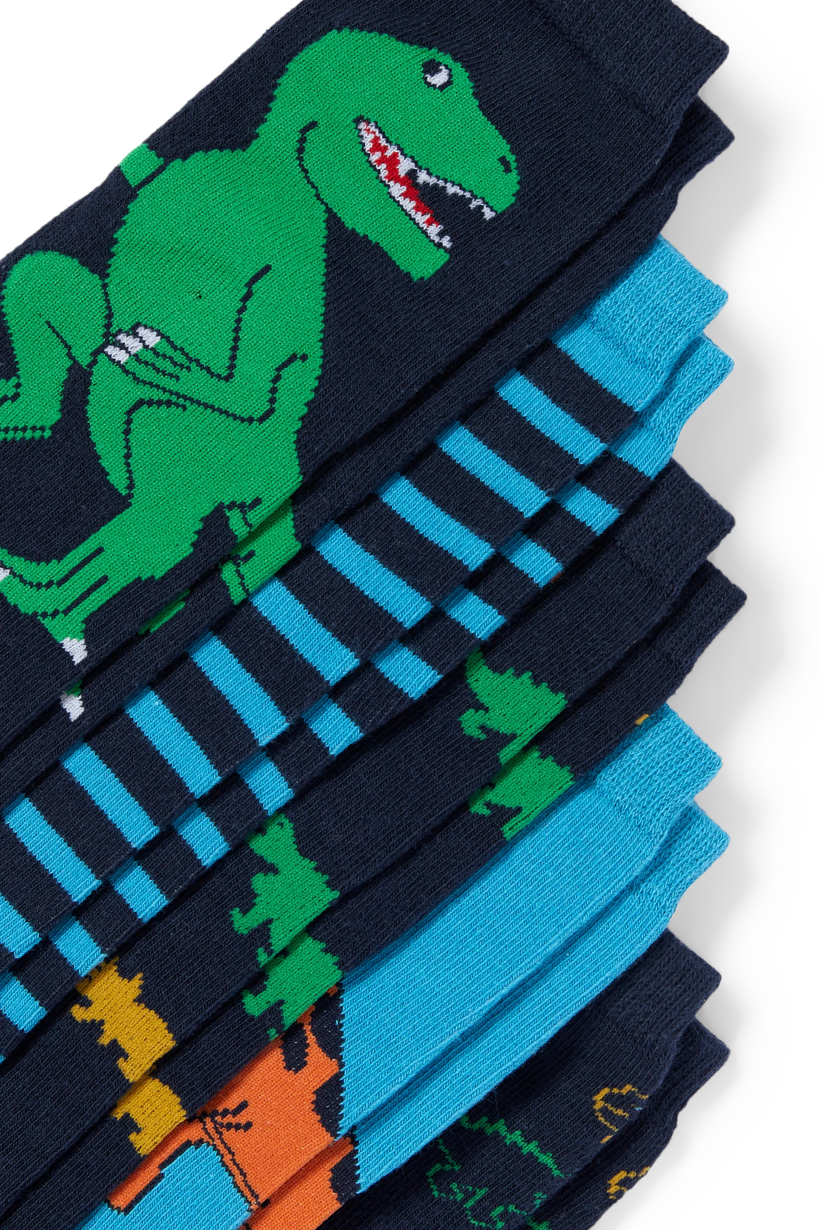 Multipack of 5 - dinosaur - socks with motif