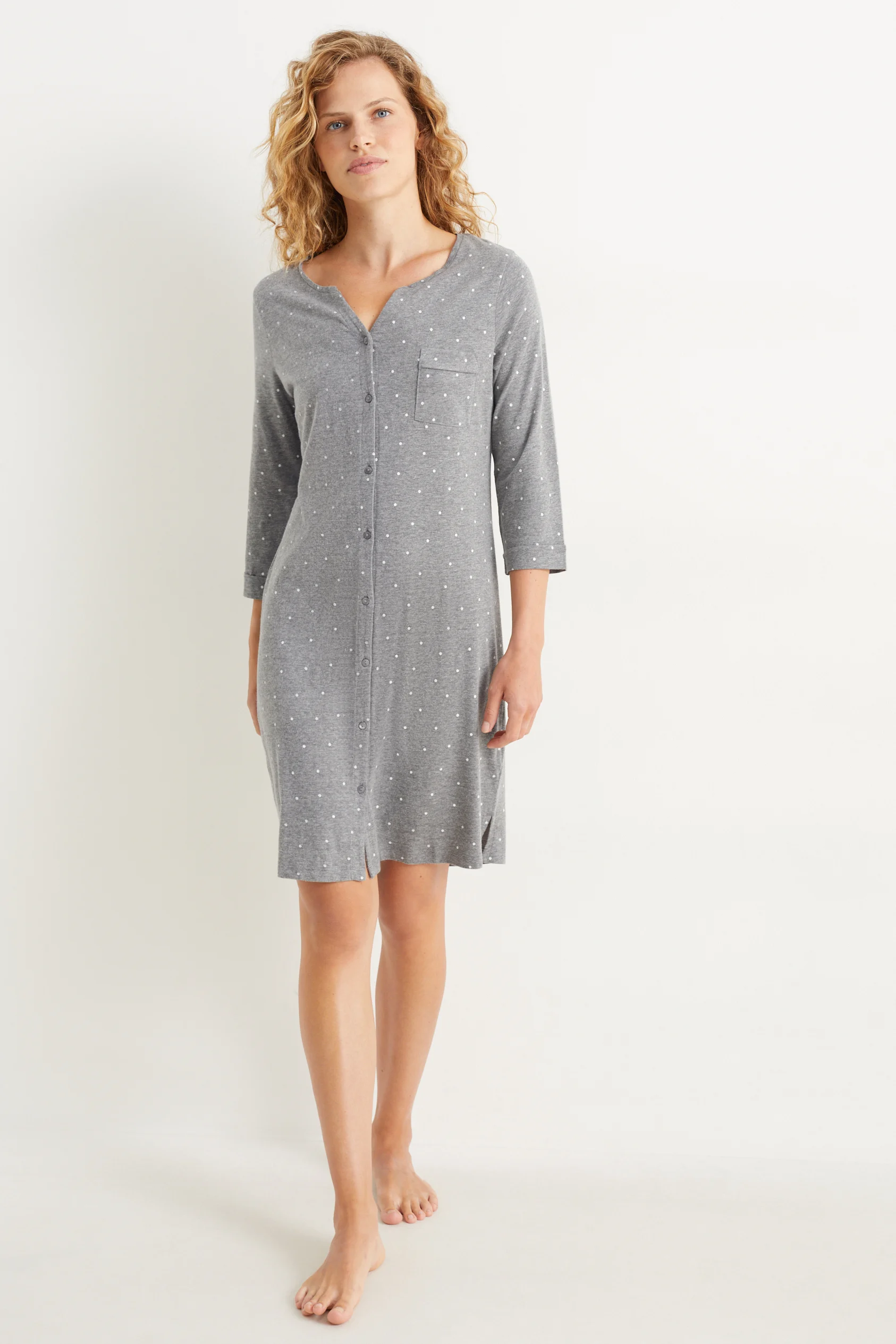 Nightdress - polka dot