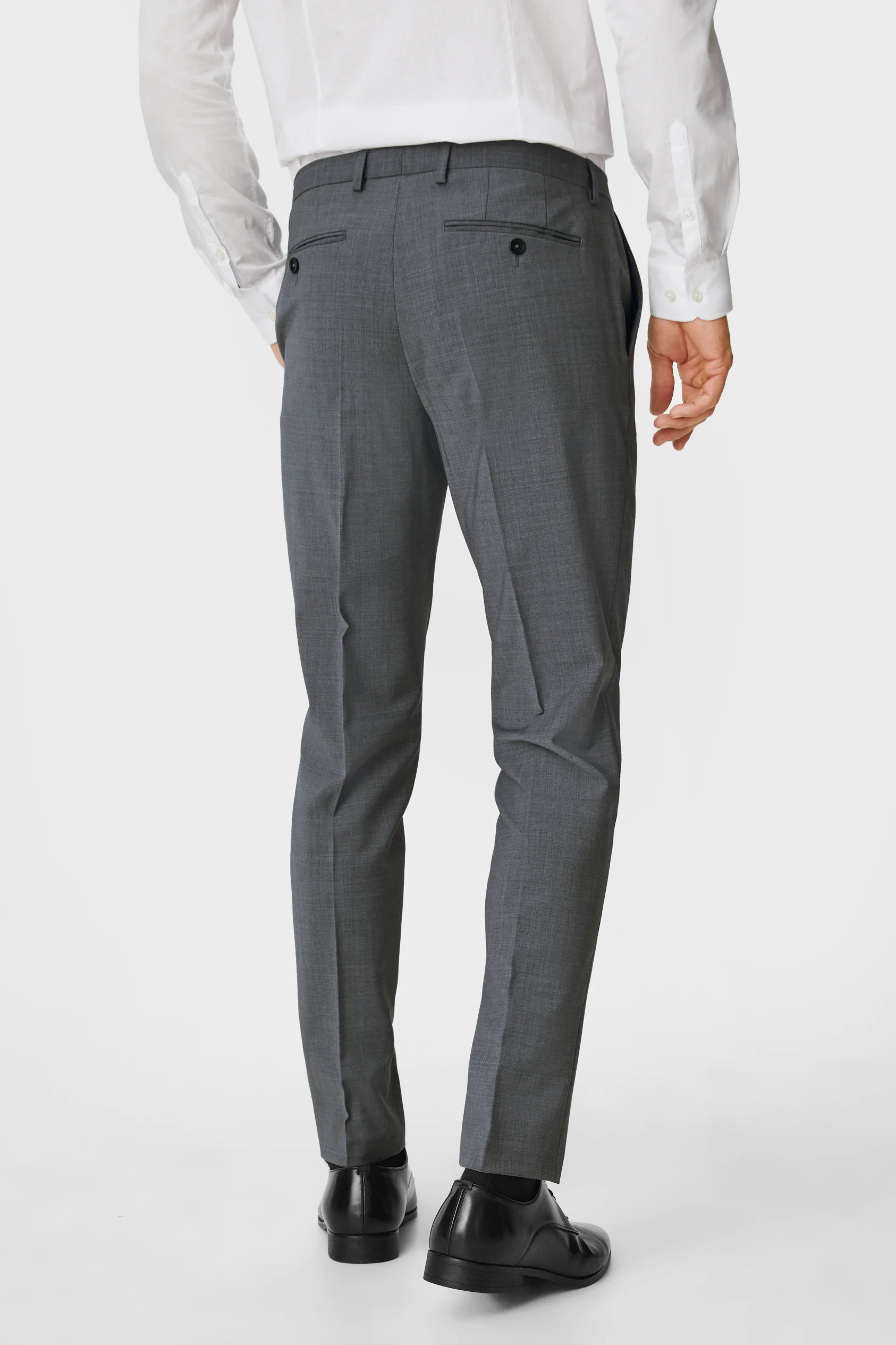 Mix-and-match suit trousers - slim fit - flex - new wool blend - LYCRA?
