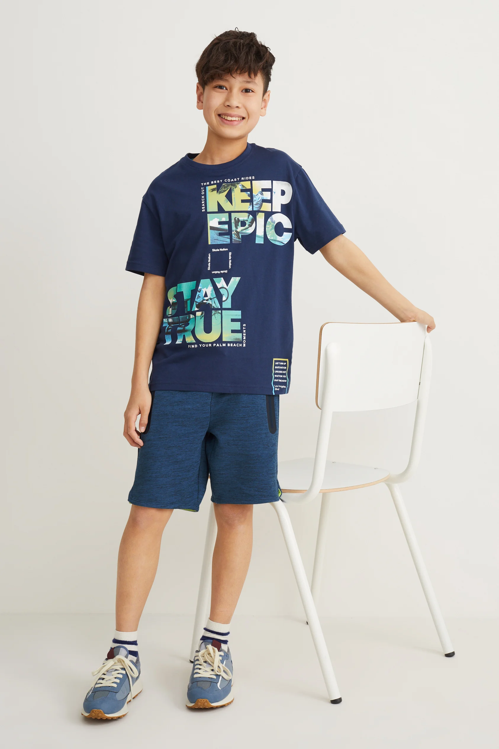 Sweat Bermuda shorts