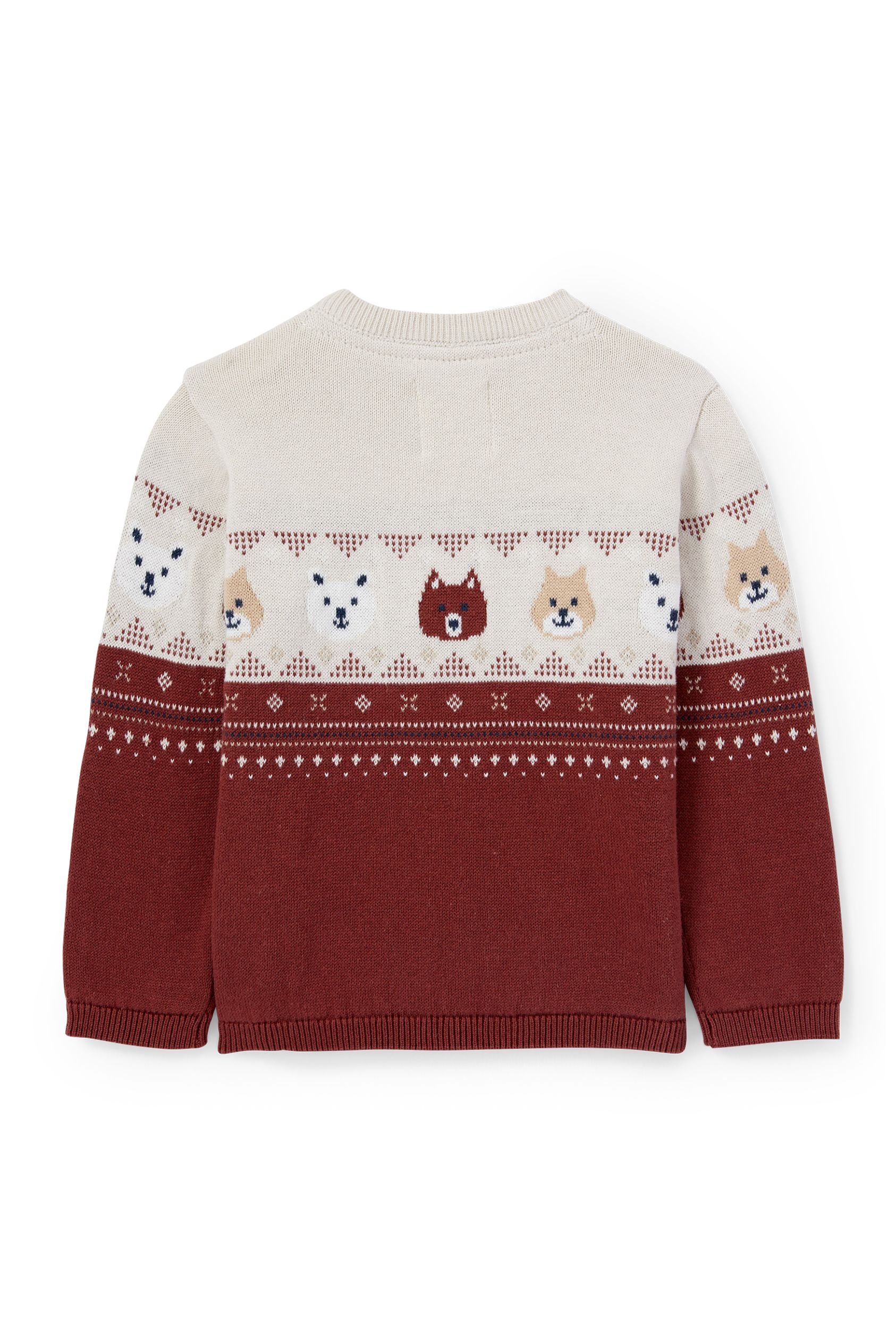 Woodland animals - baby jumper