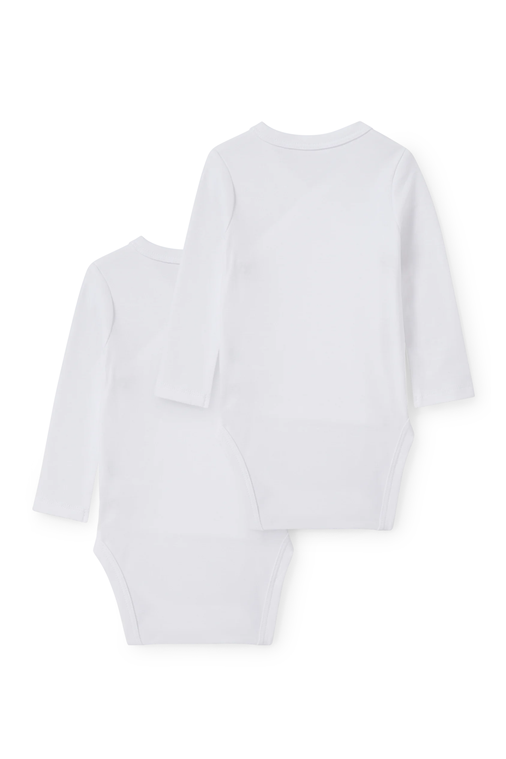 Multipack of 2 - baby wrapover bodysuit