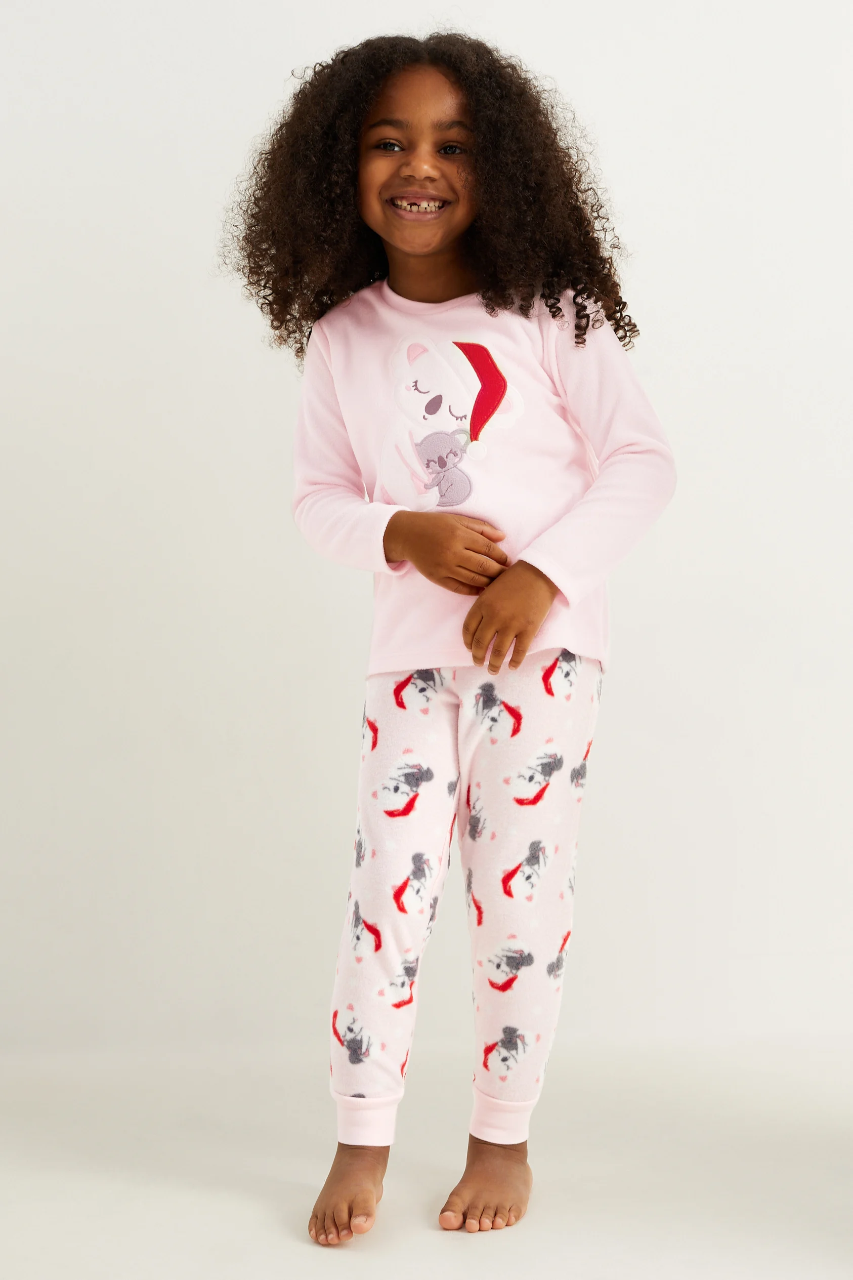 Koala bear - Christmas fleece pyjamas - 2 piece