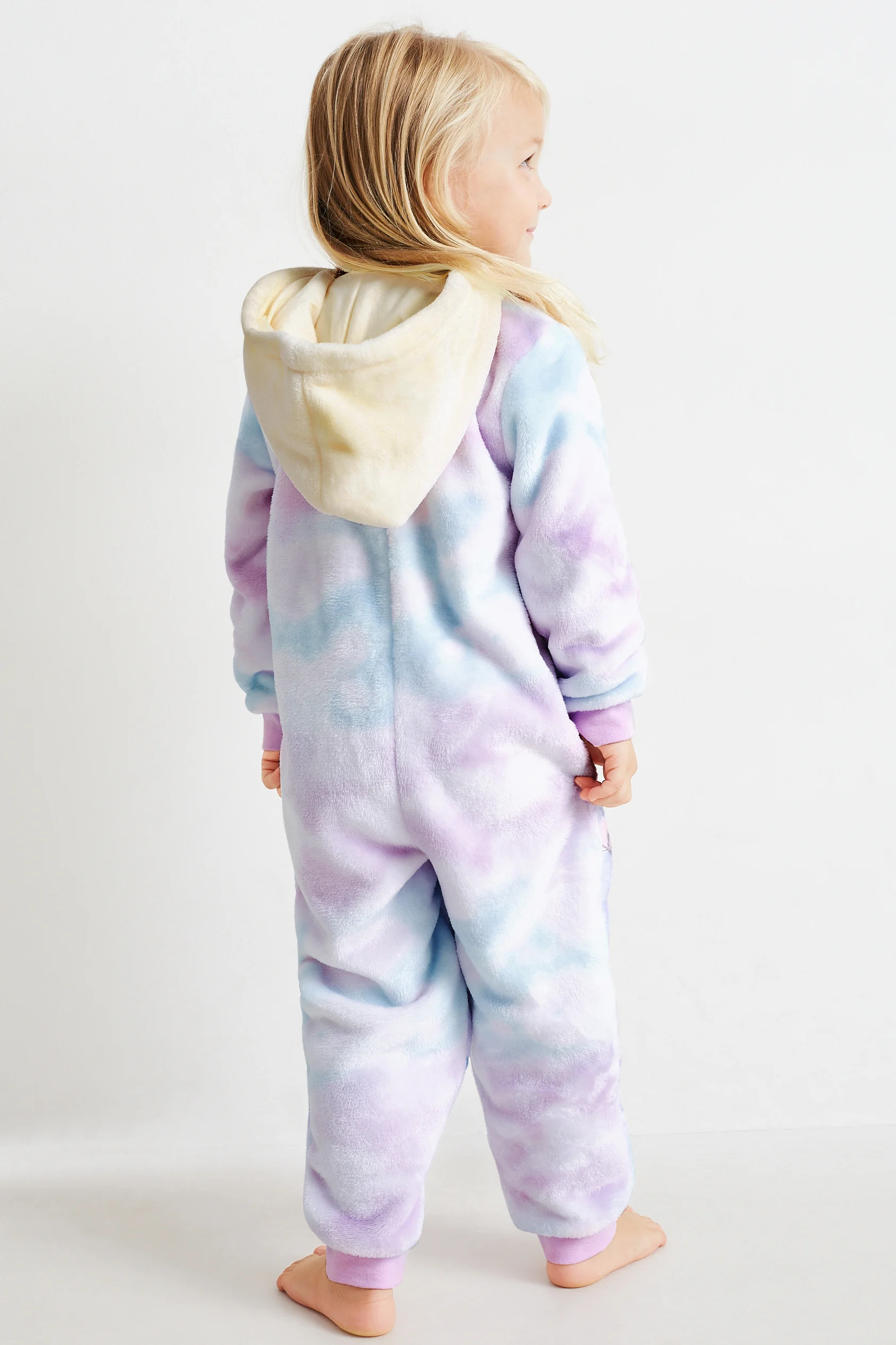 Frozen - fleece jumpsuit with hood