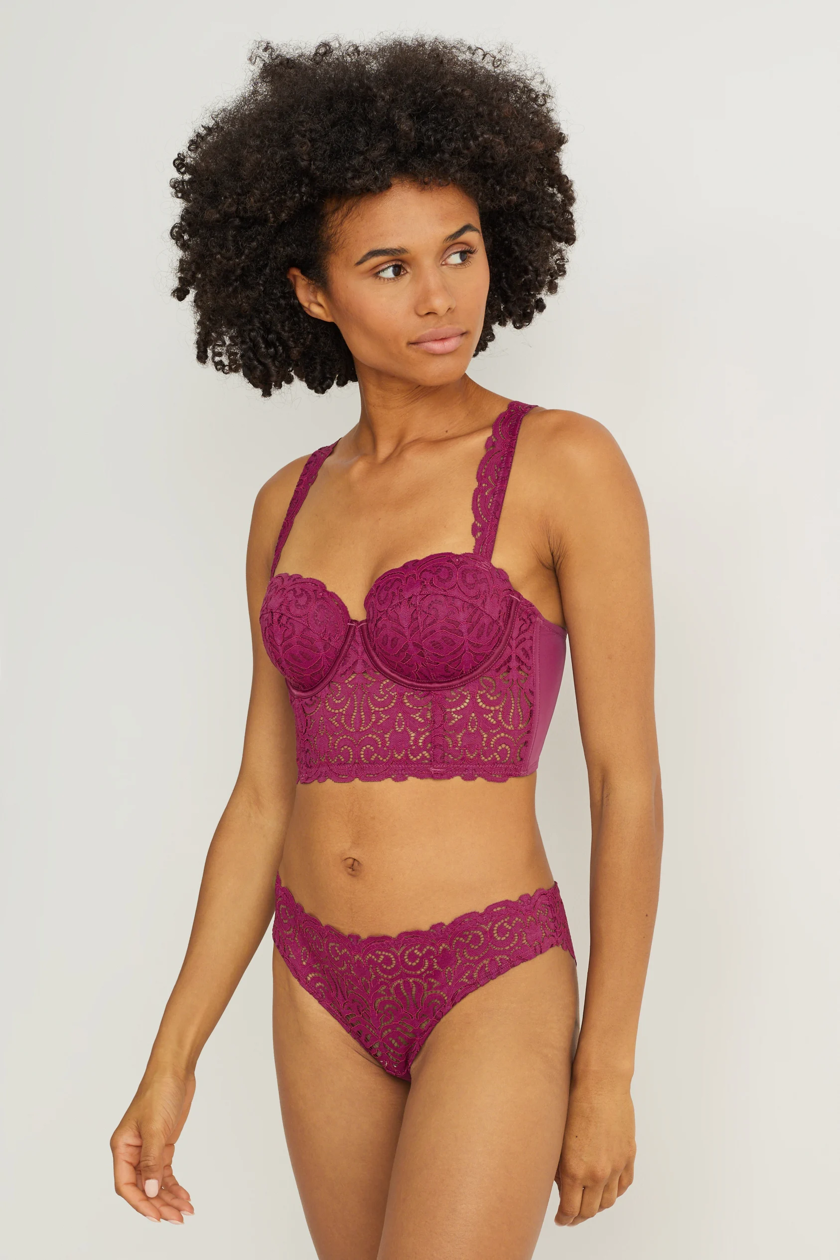 Underwire bra - BALCONETTE - padded