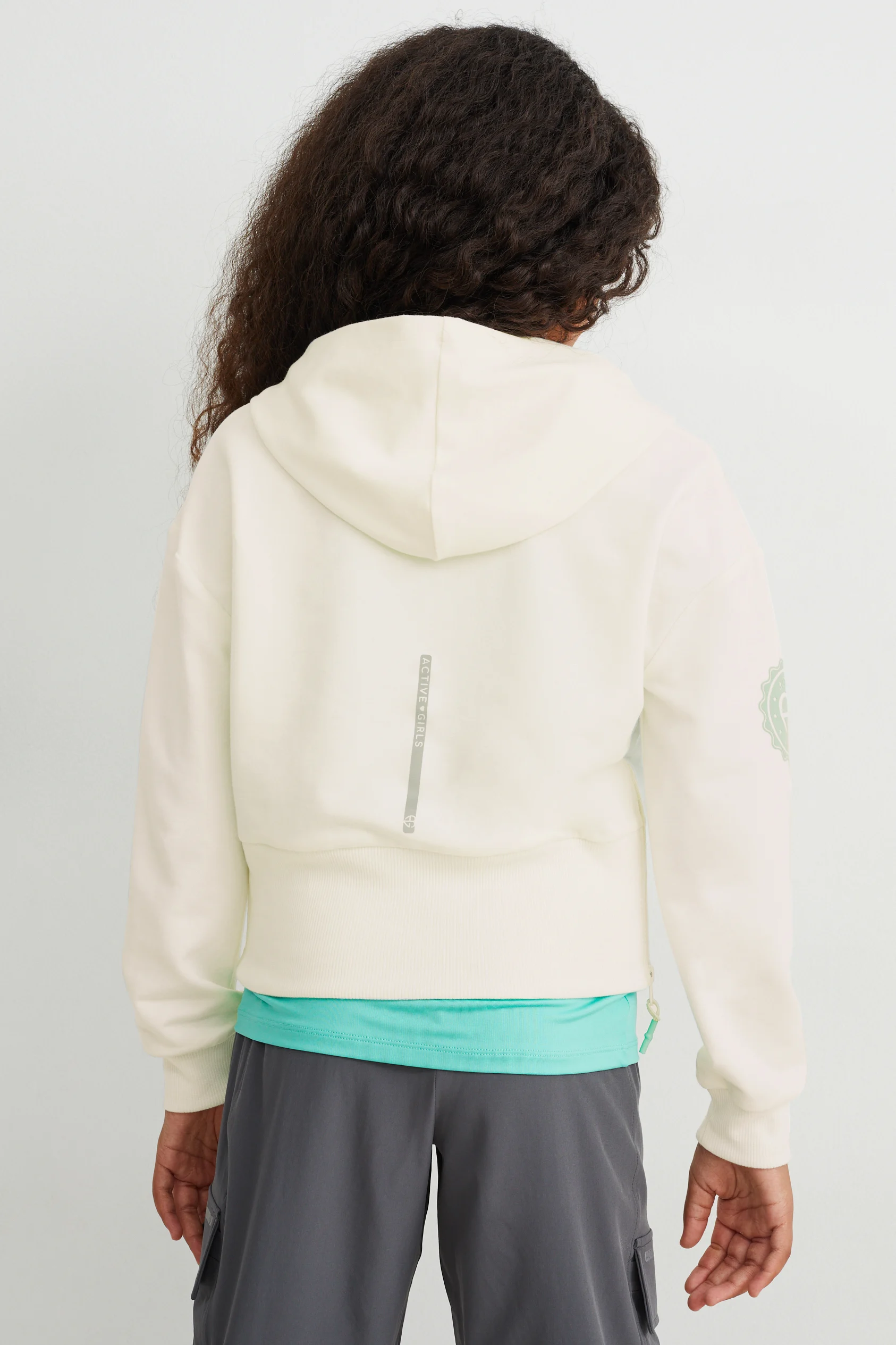 Set - technical hoodie and top - 2 piece