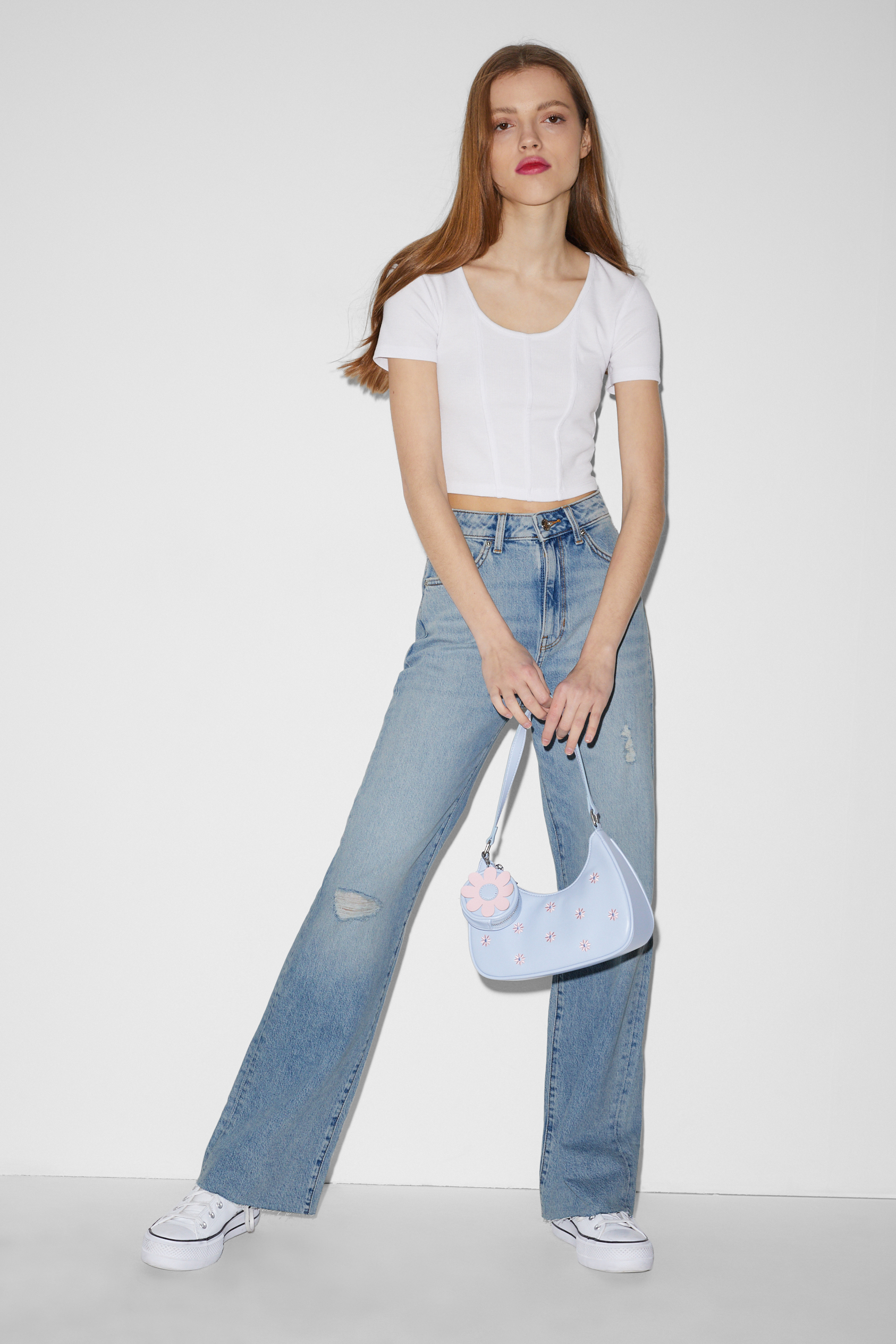 CLOCKHOUSE - loose fit jeans - high waist