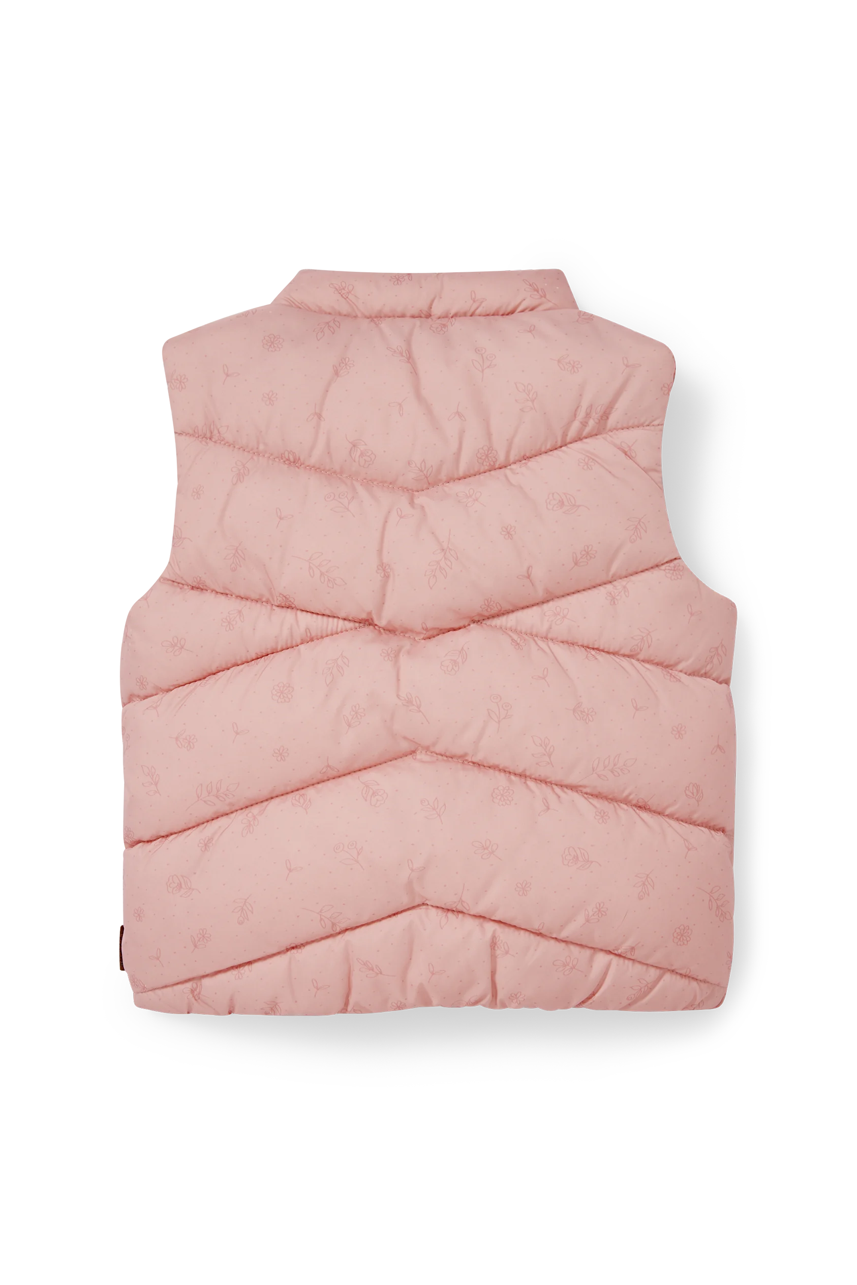 Quilted baby gilet