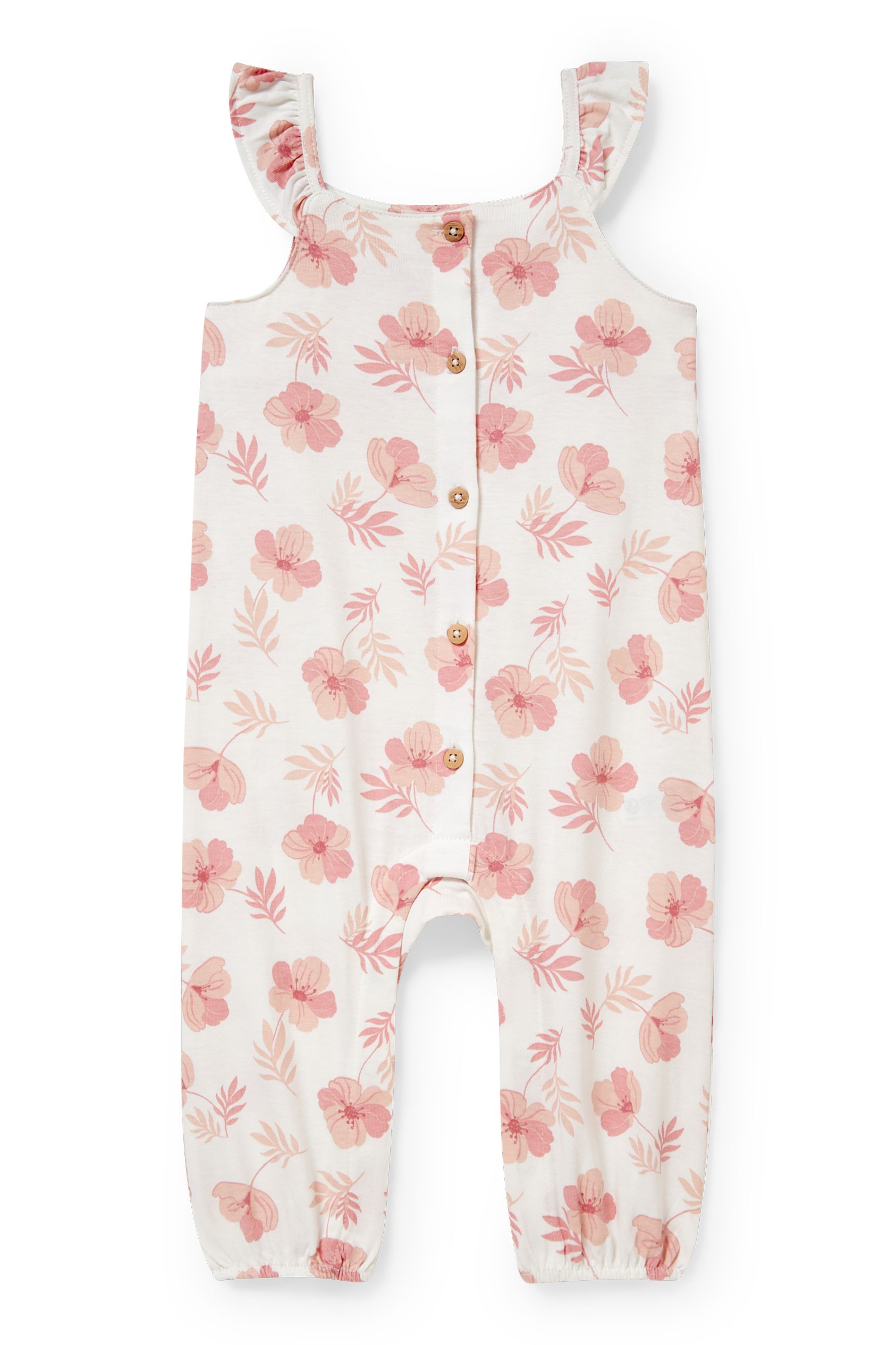 Baby jumpsuit - floral