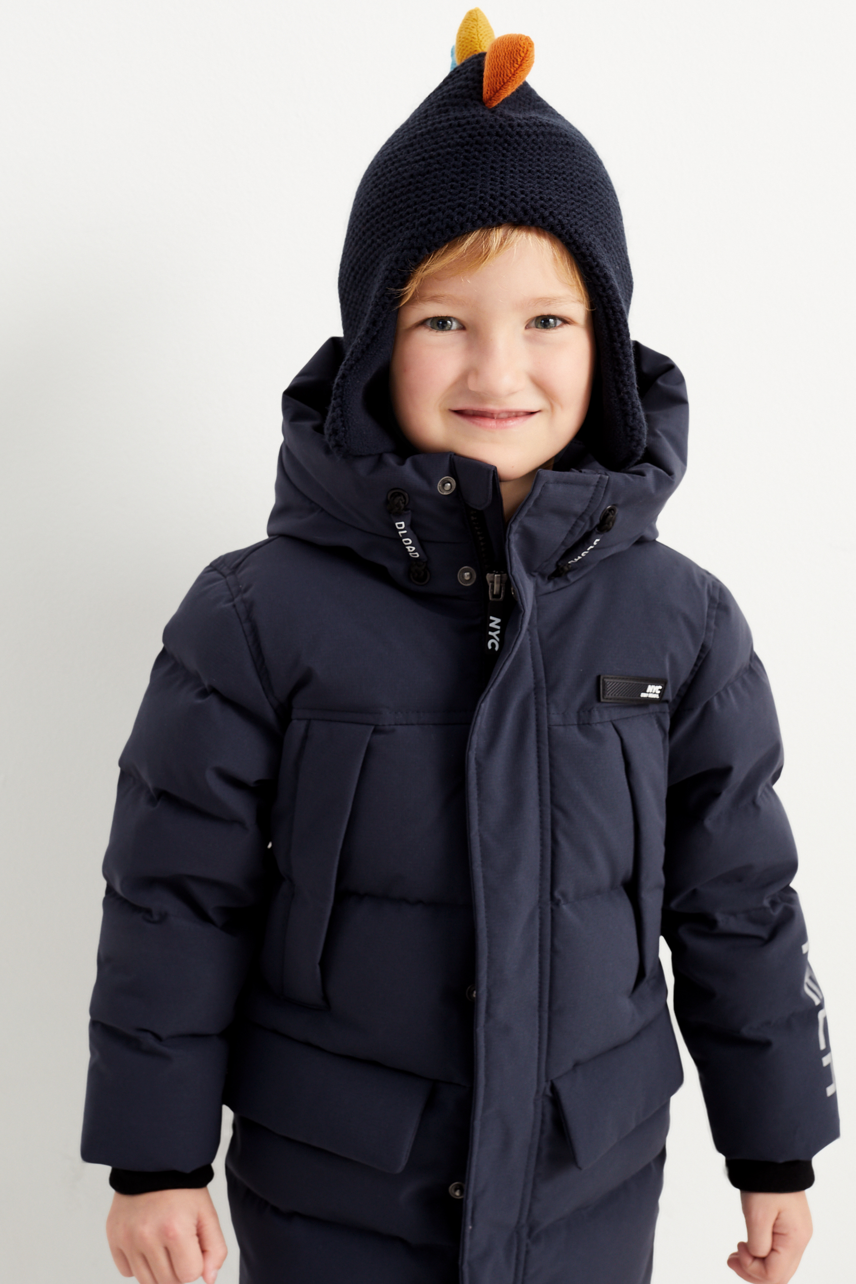 Dinosaur - knitted hat