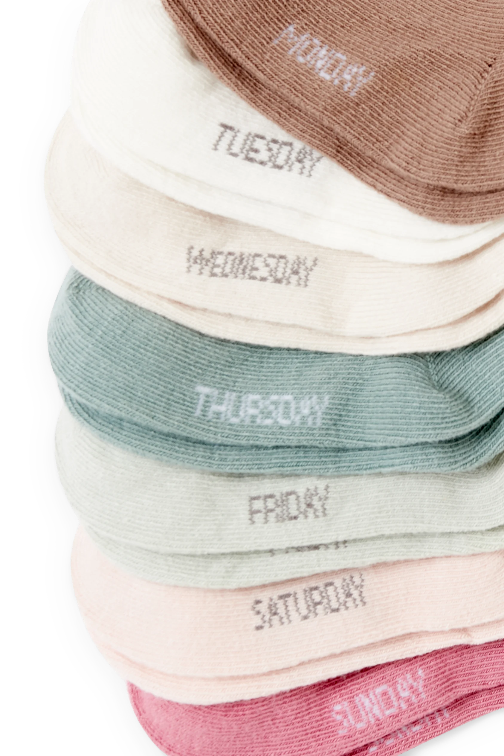 Multipack of 7 - days of the week - baby socks with motif