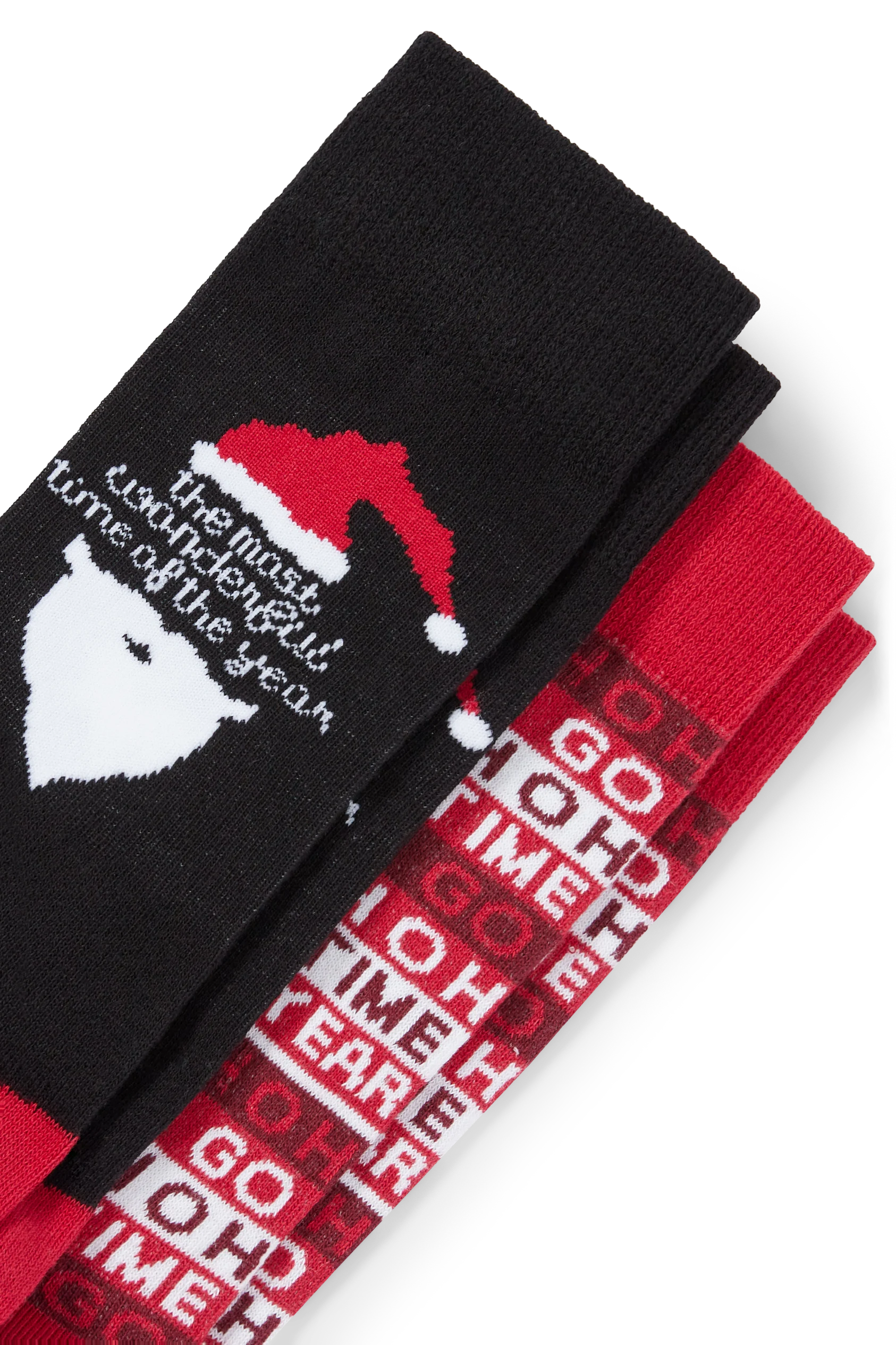 Multipack of 2 - Christmas socks with motif