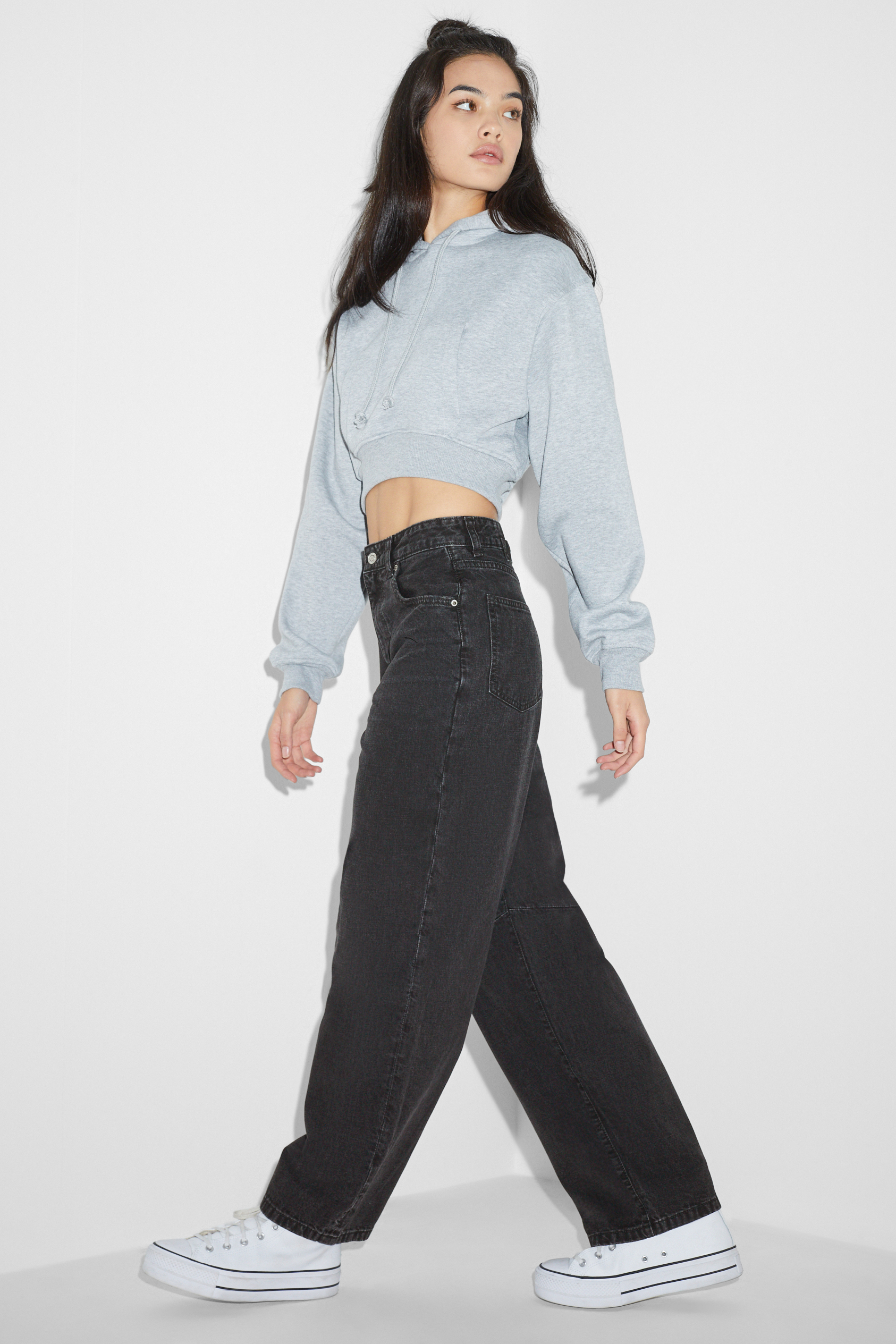 CLOCKHOUSE - relaxed jeans - mid-rise waist