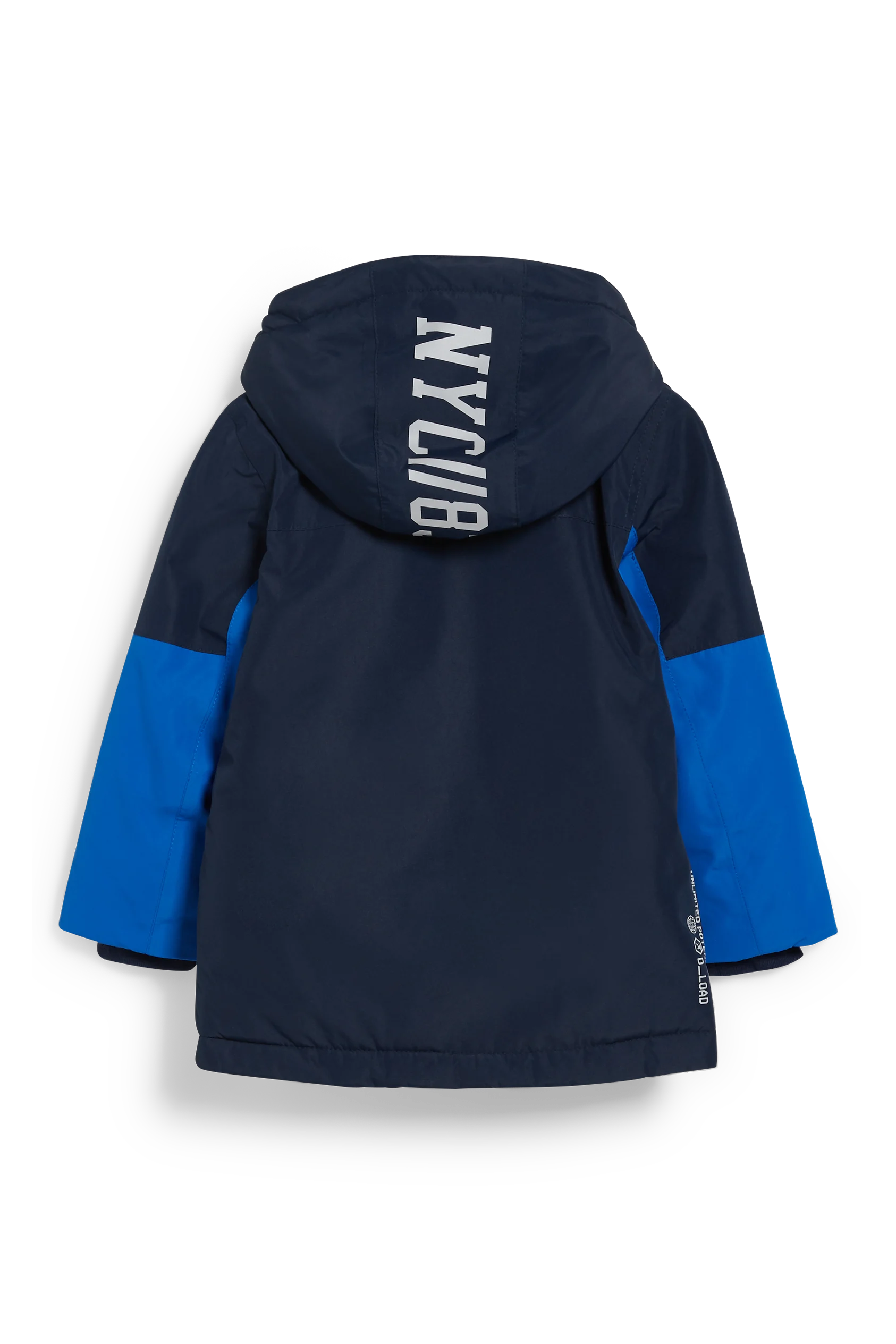 Rain jacket with hood