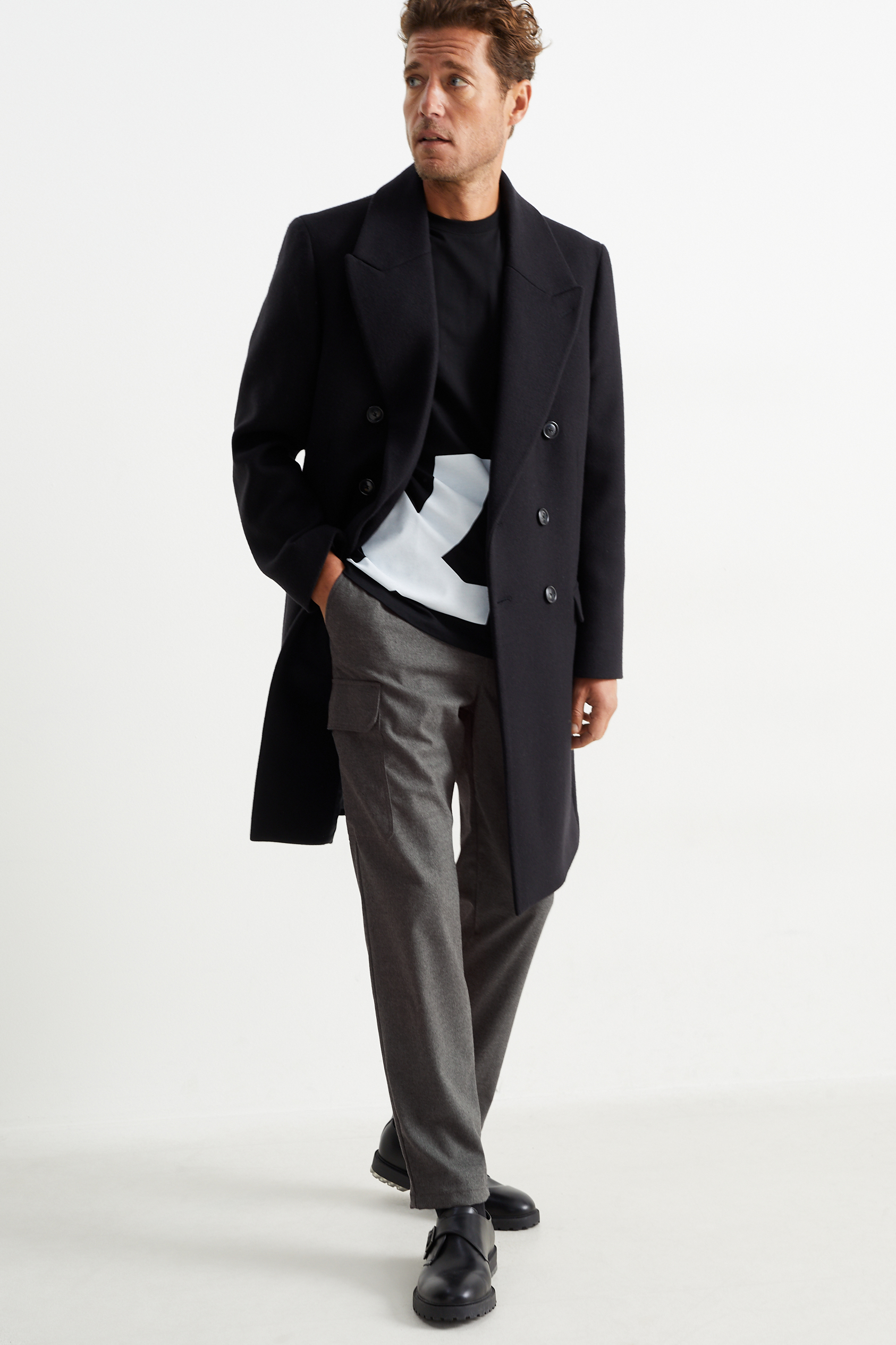 Cargo trousers - tapered fit - Flex