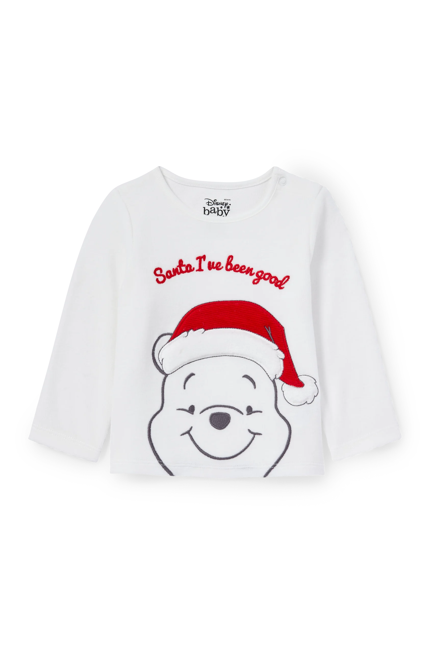 Winnie the Pooh - baby Christmas winter pyjamas - 2 piece