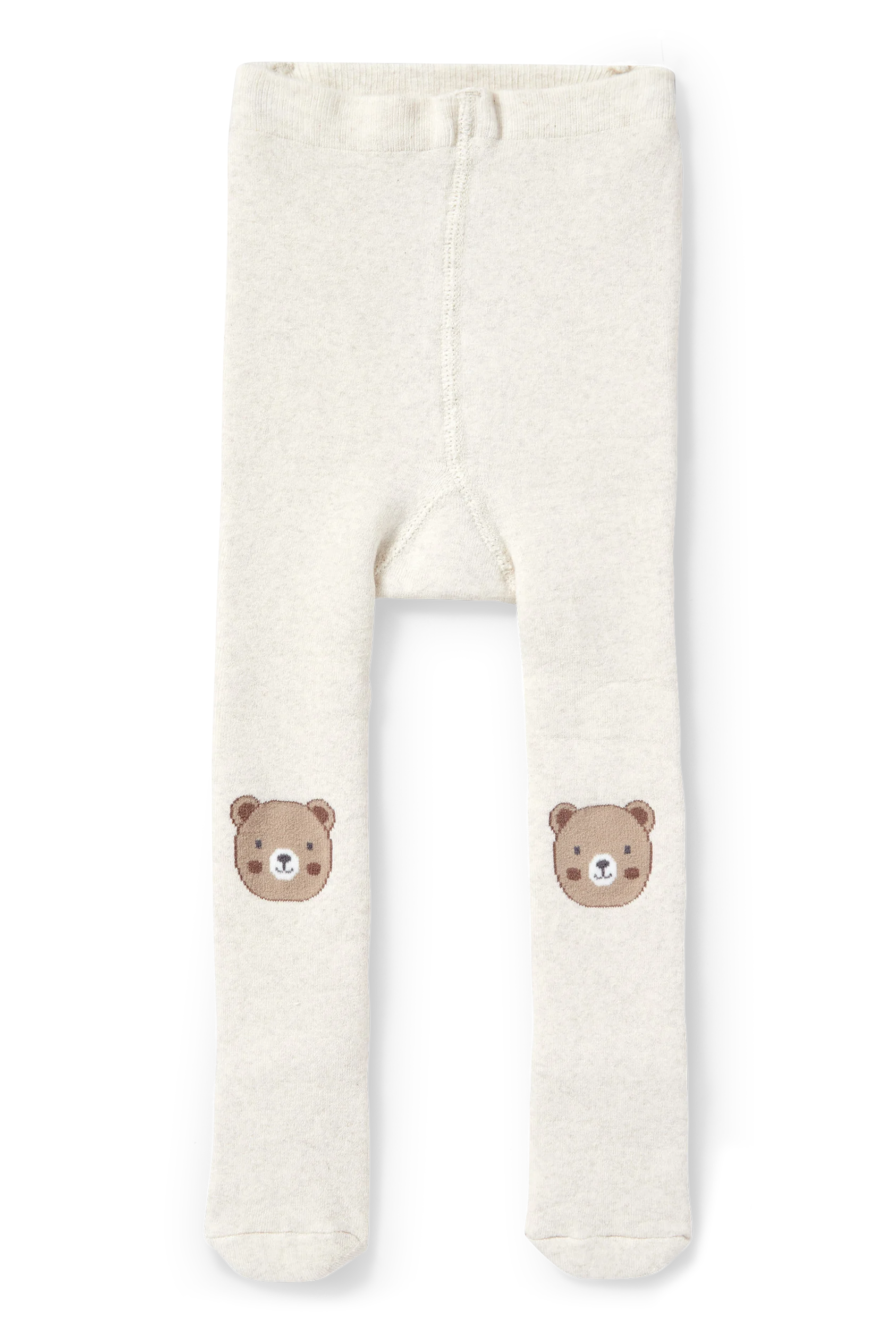 Teddy bear - baby non-slip tights