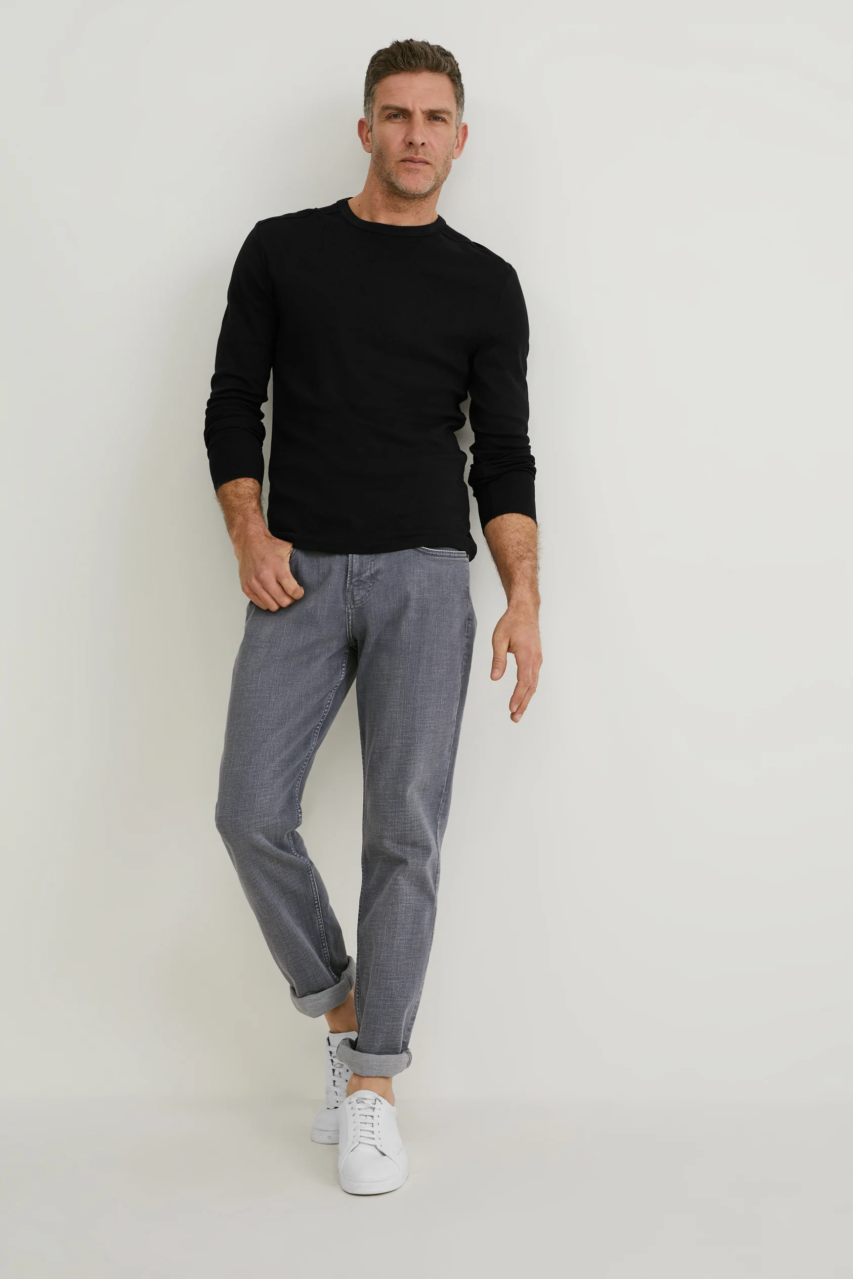 Straight jeans - LYCRA?