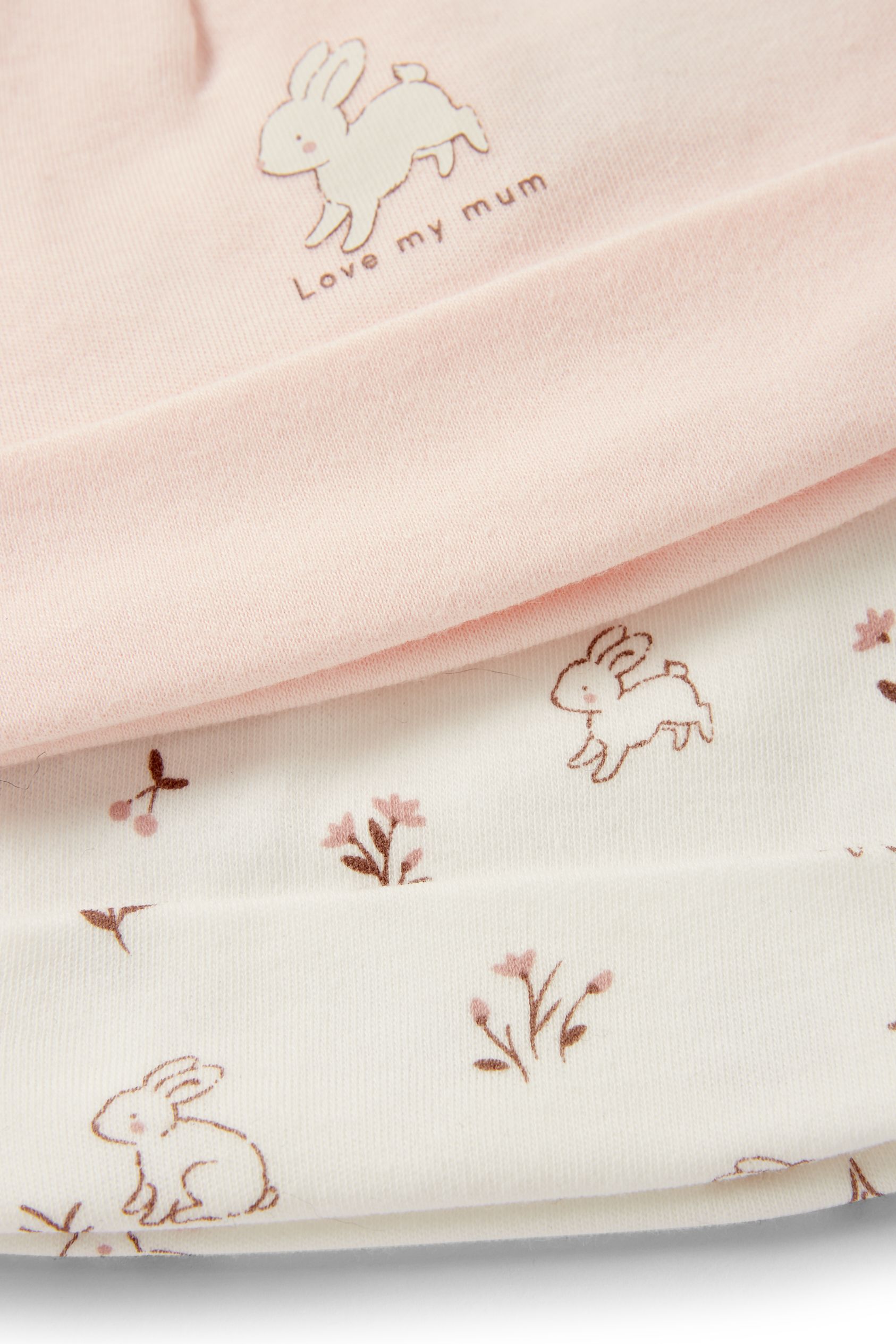 Multipack of 2 - rabbit - baby hat