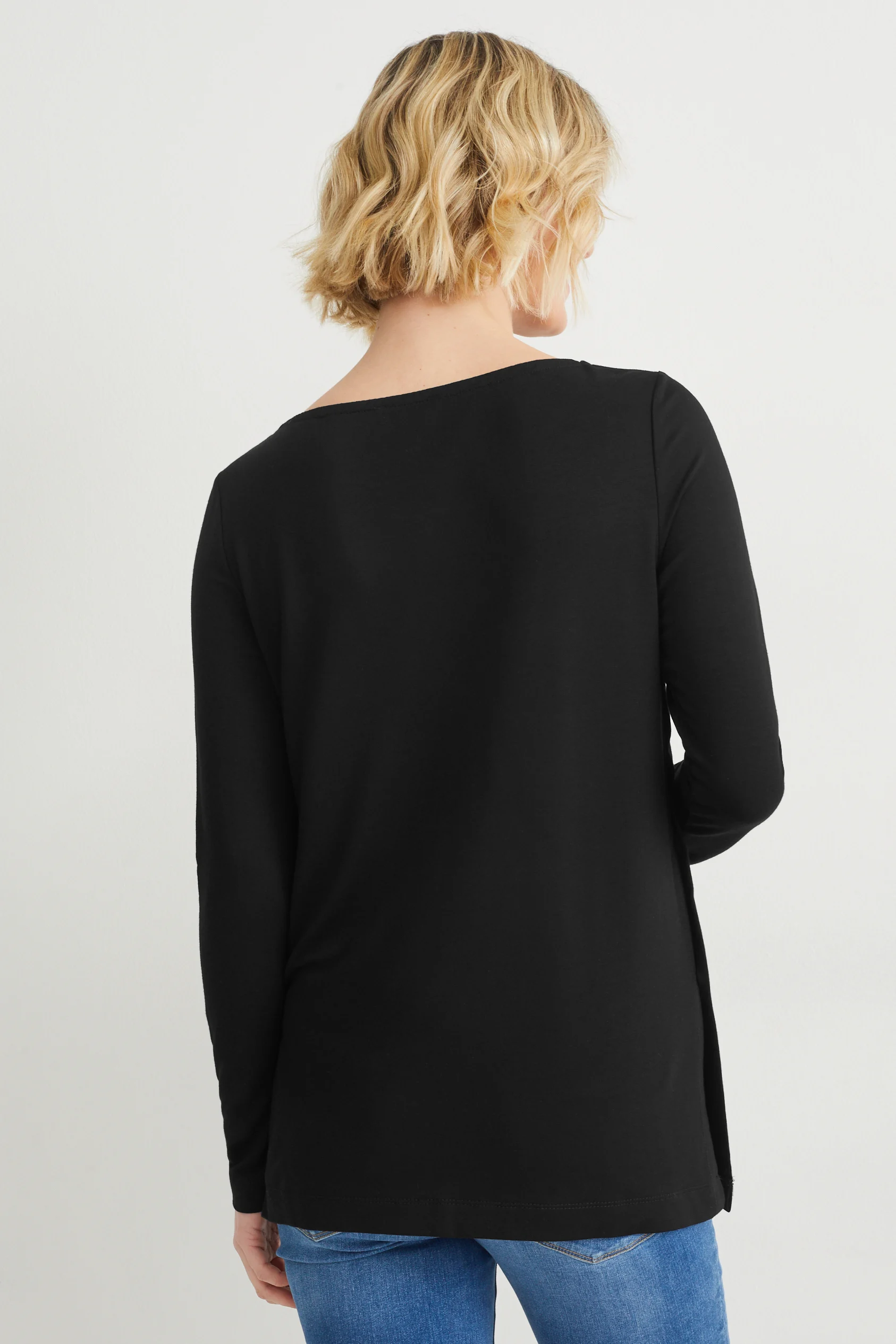 Nursing long sleeve top