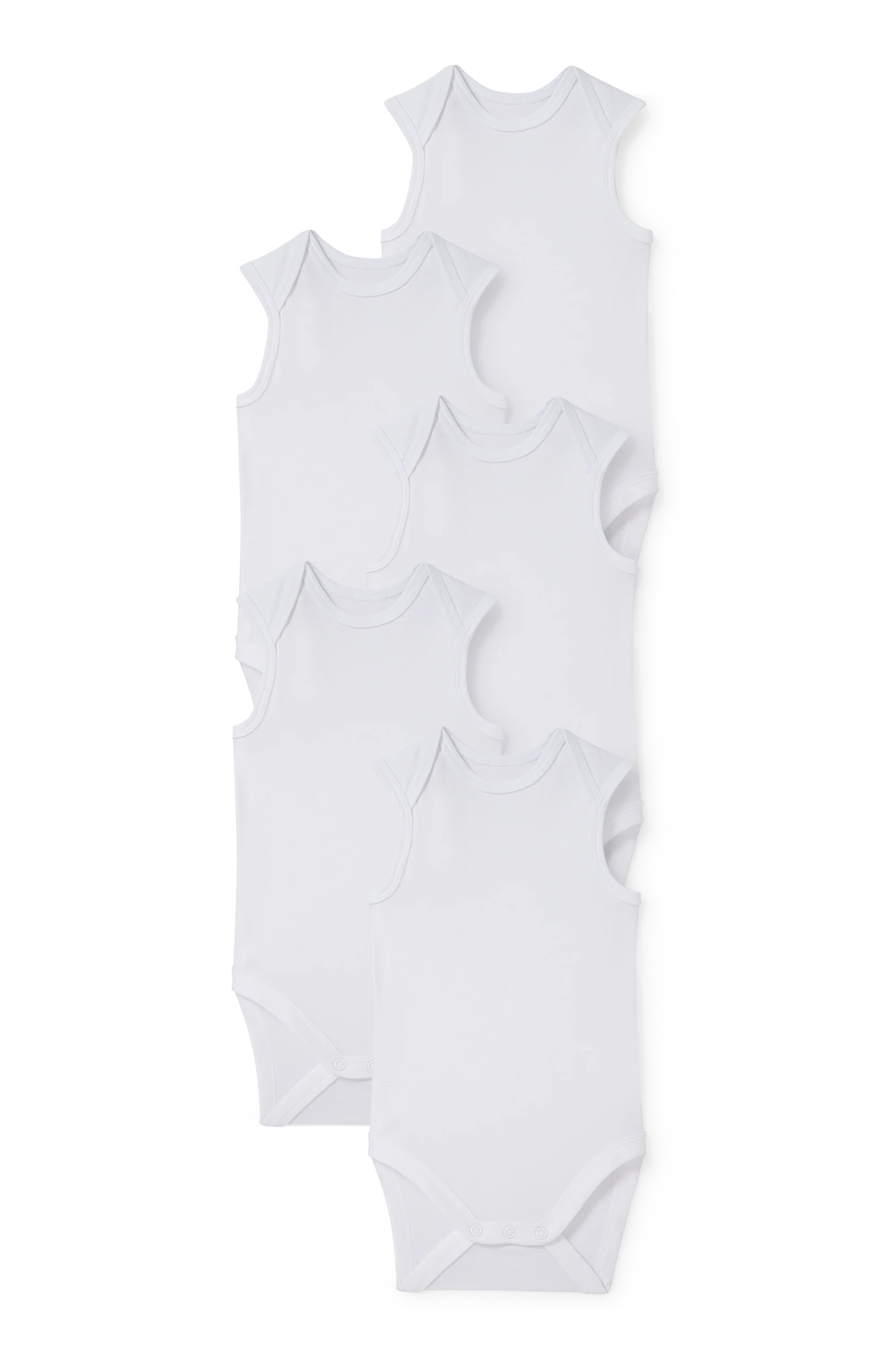 Multipack of 5 - baby bodysuit