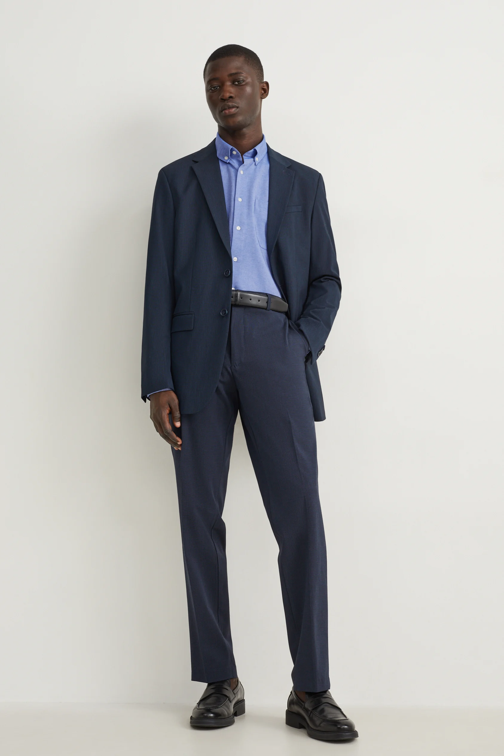 Oxford shirt - regular fit - button-down collar